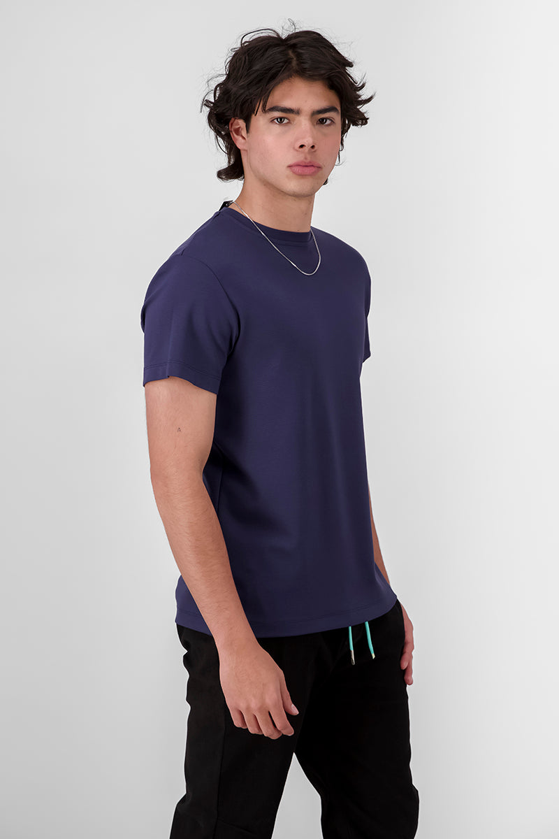 Basic Fit shirt MARINE