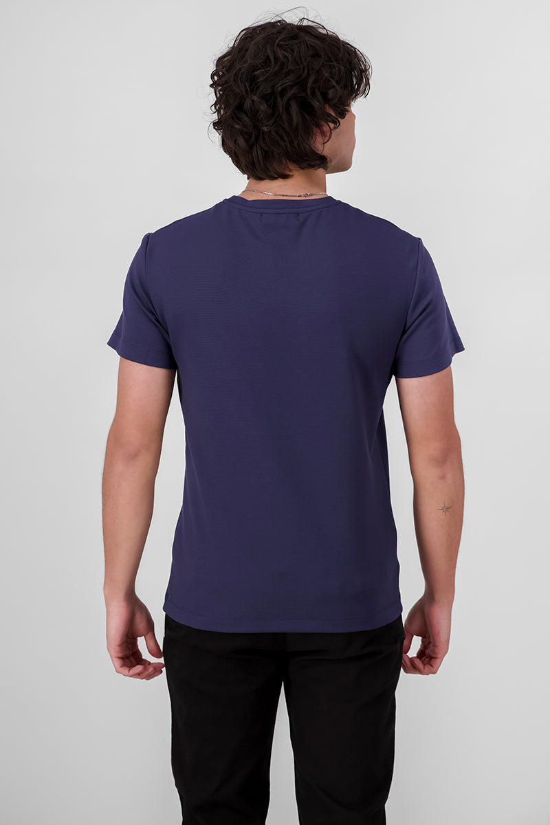 Basic Fit shirt MARINE