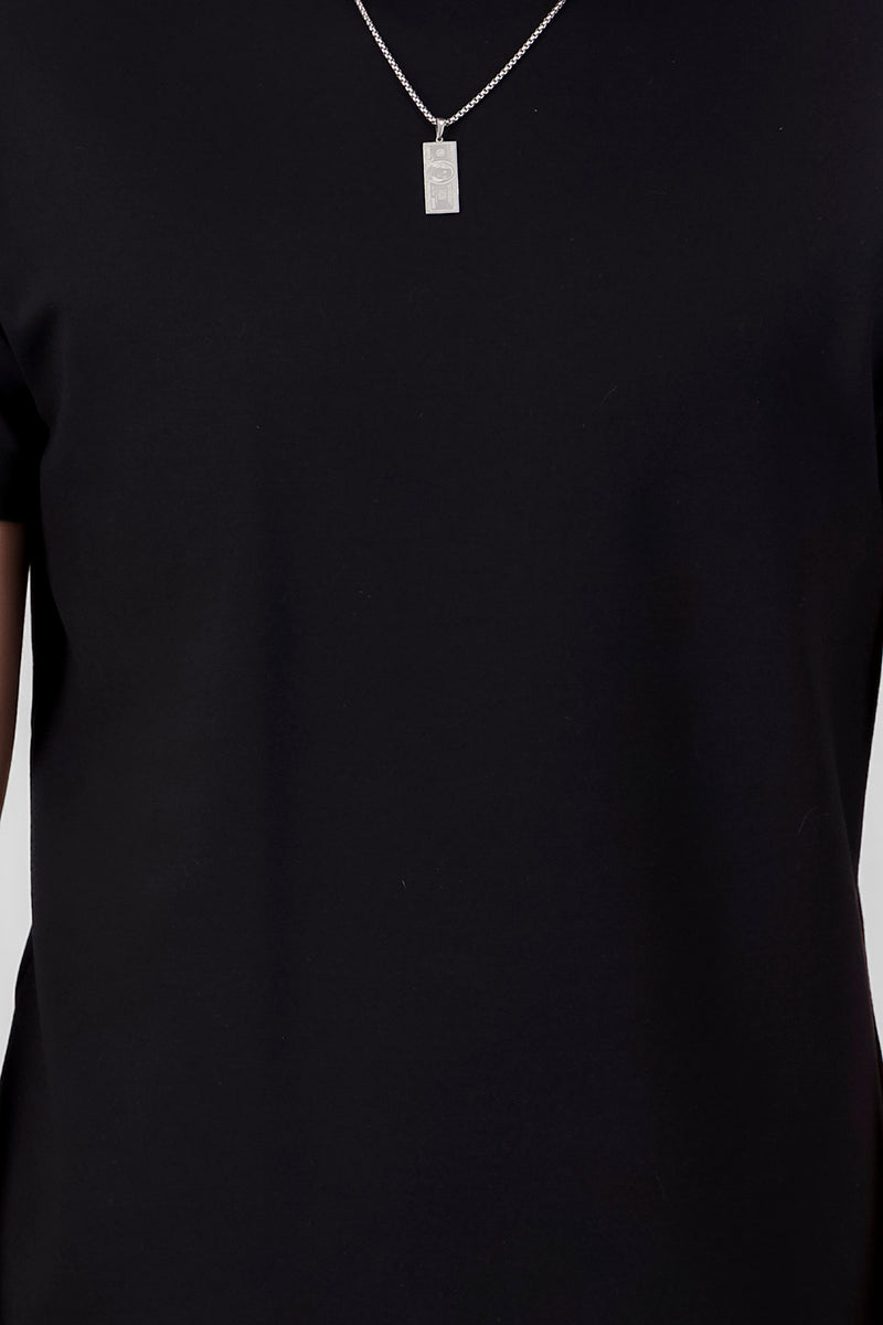 Basic Fit shirt BLACK