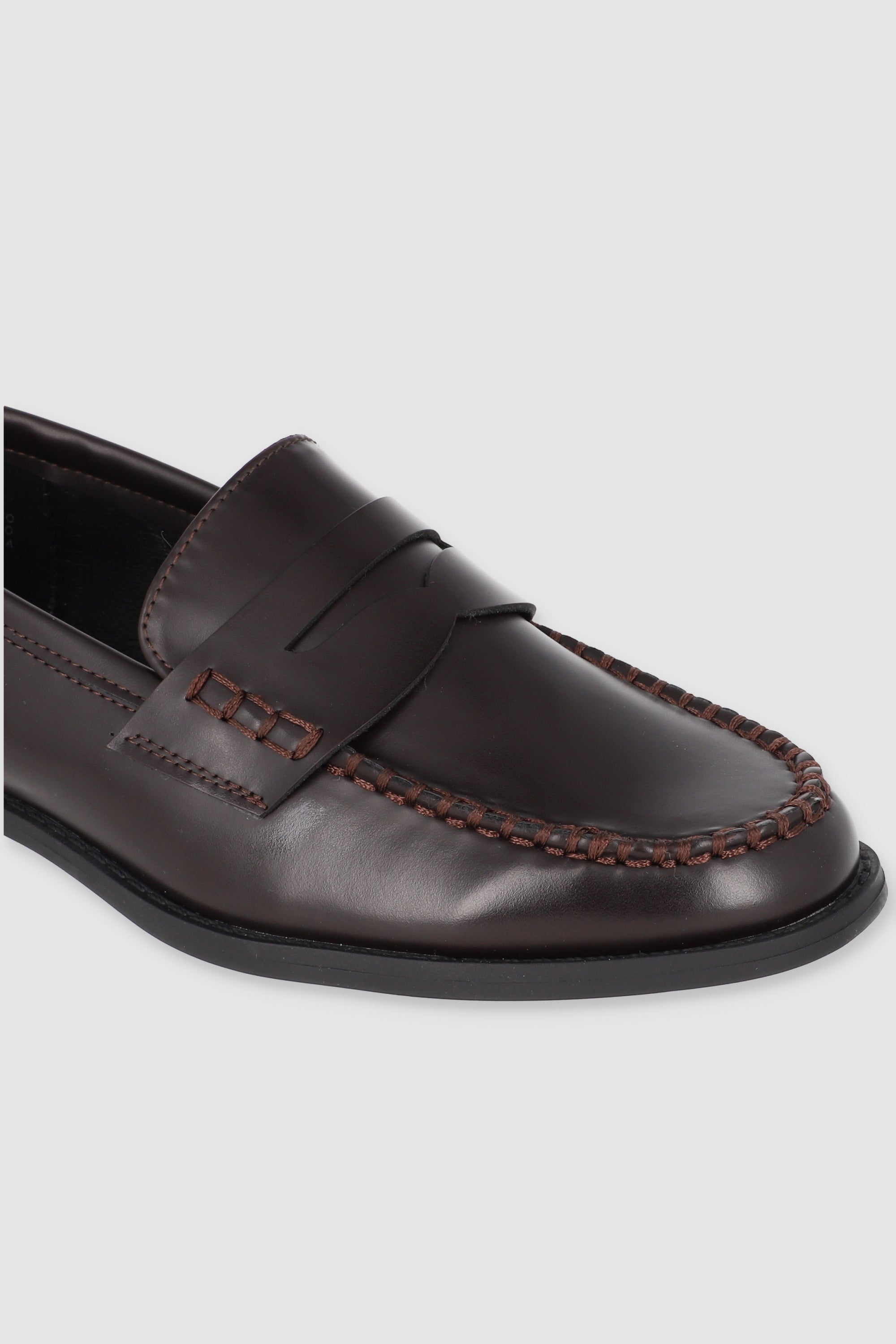 Loafer Penny Avegentado Costura CAFE