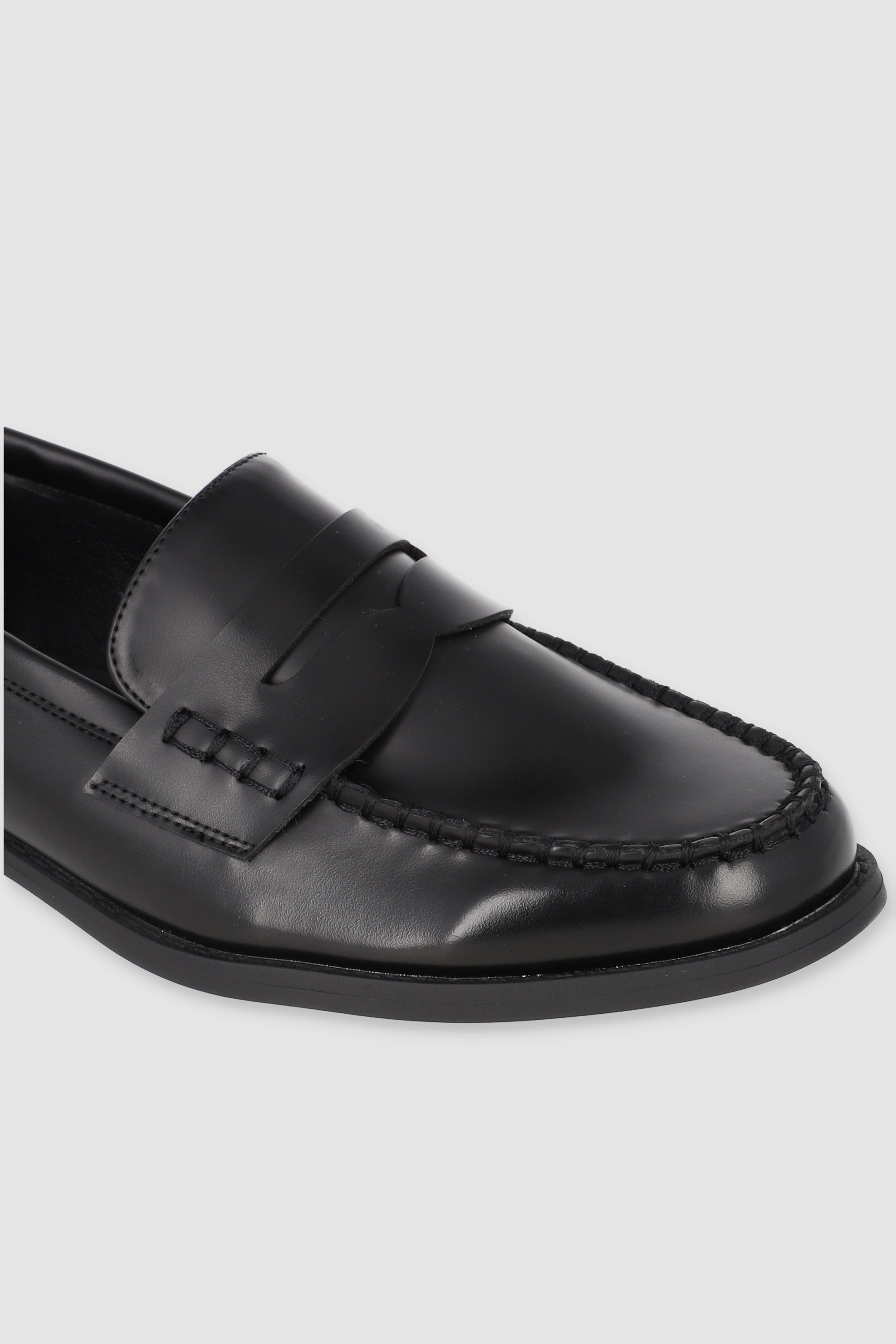 Loafer Penny Avegentado Costura NEGRO