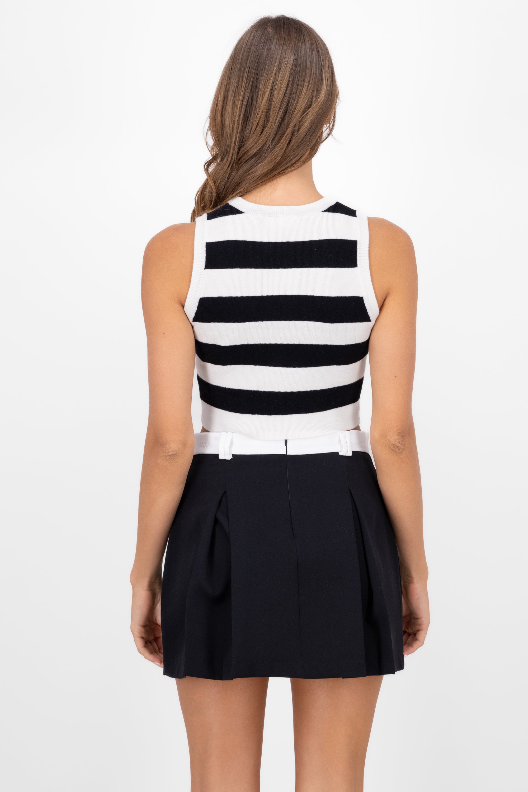 Top stripes BLACK