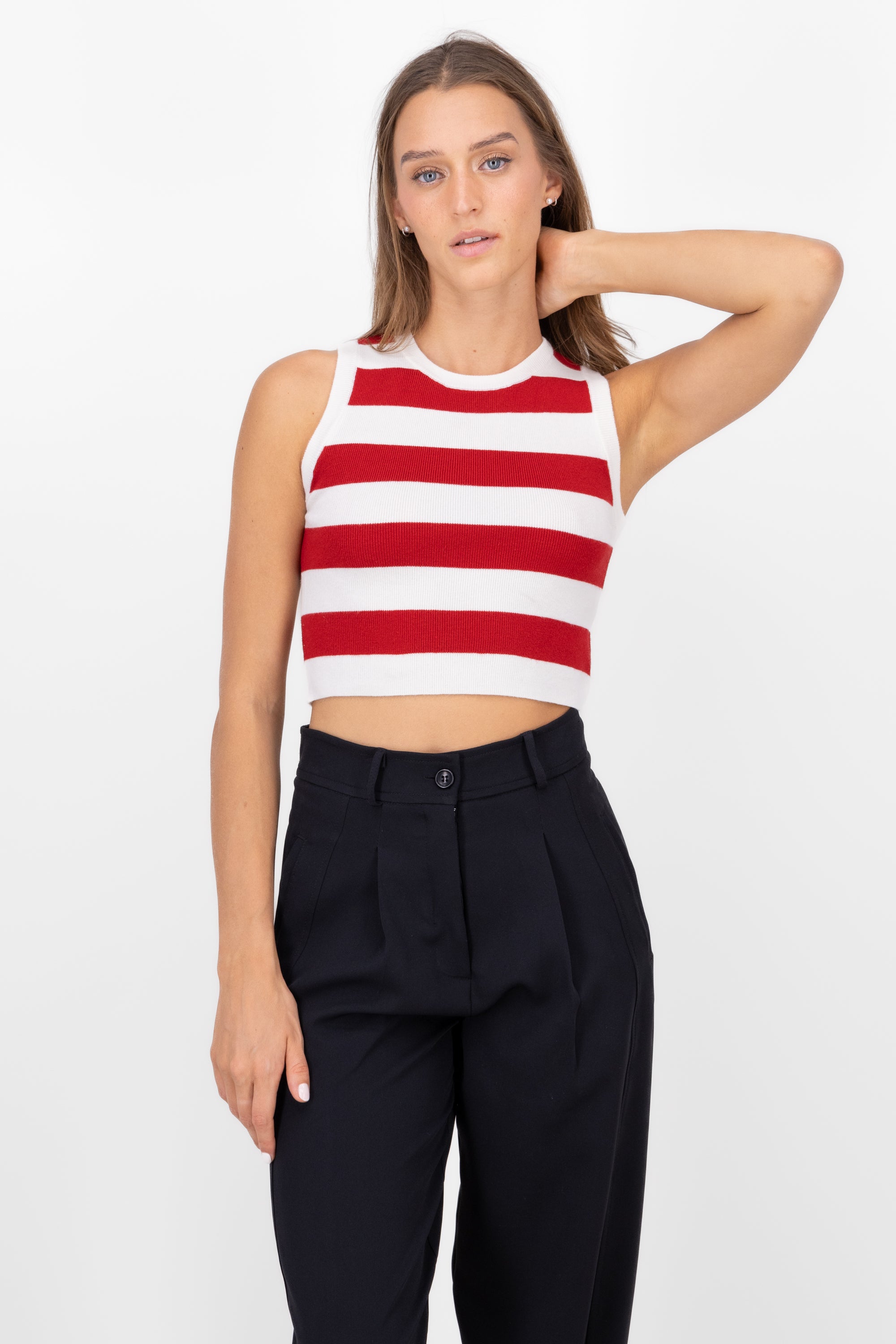 Top stripes RED