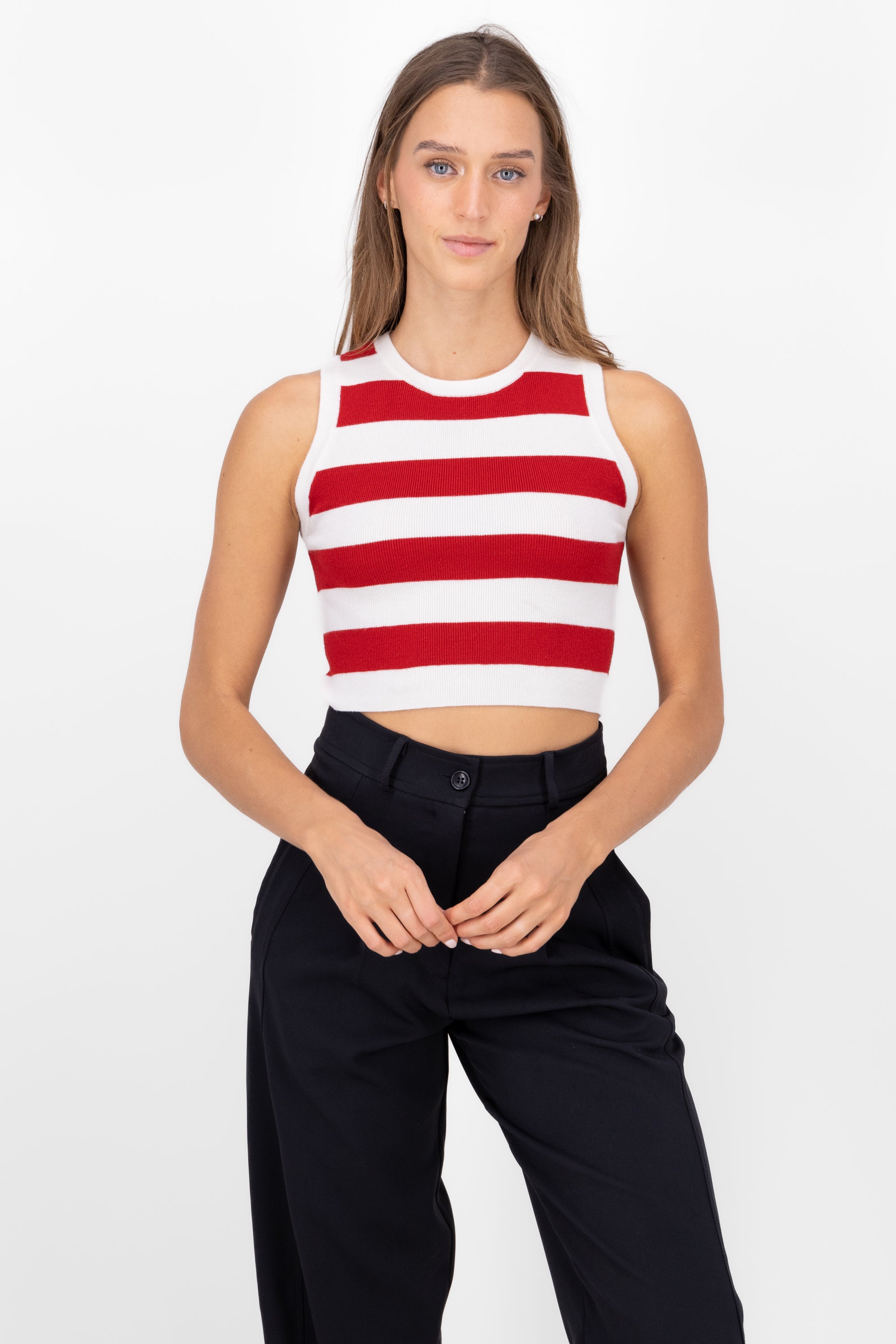 Top stripes RED