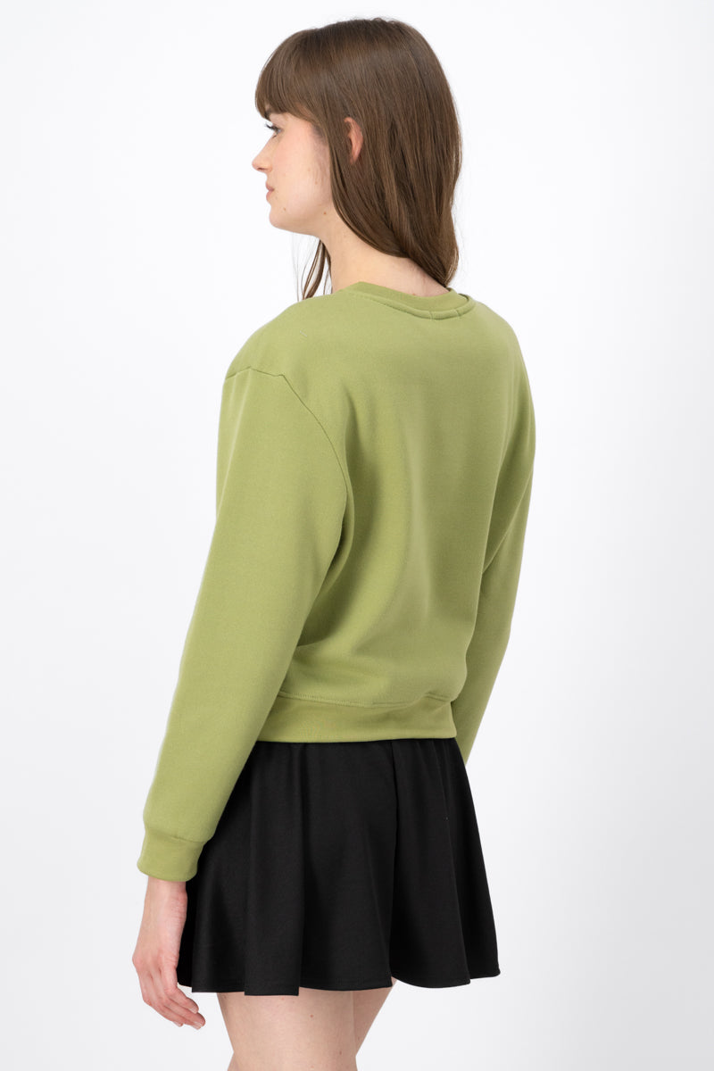 Los Angeles sweatshirt OLIVE