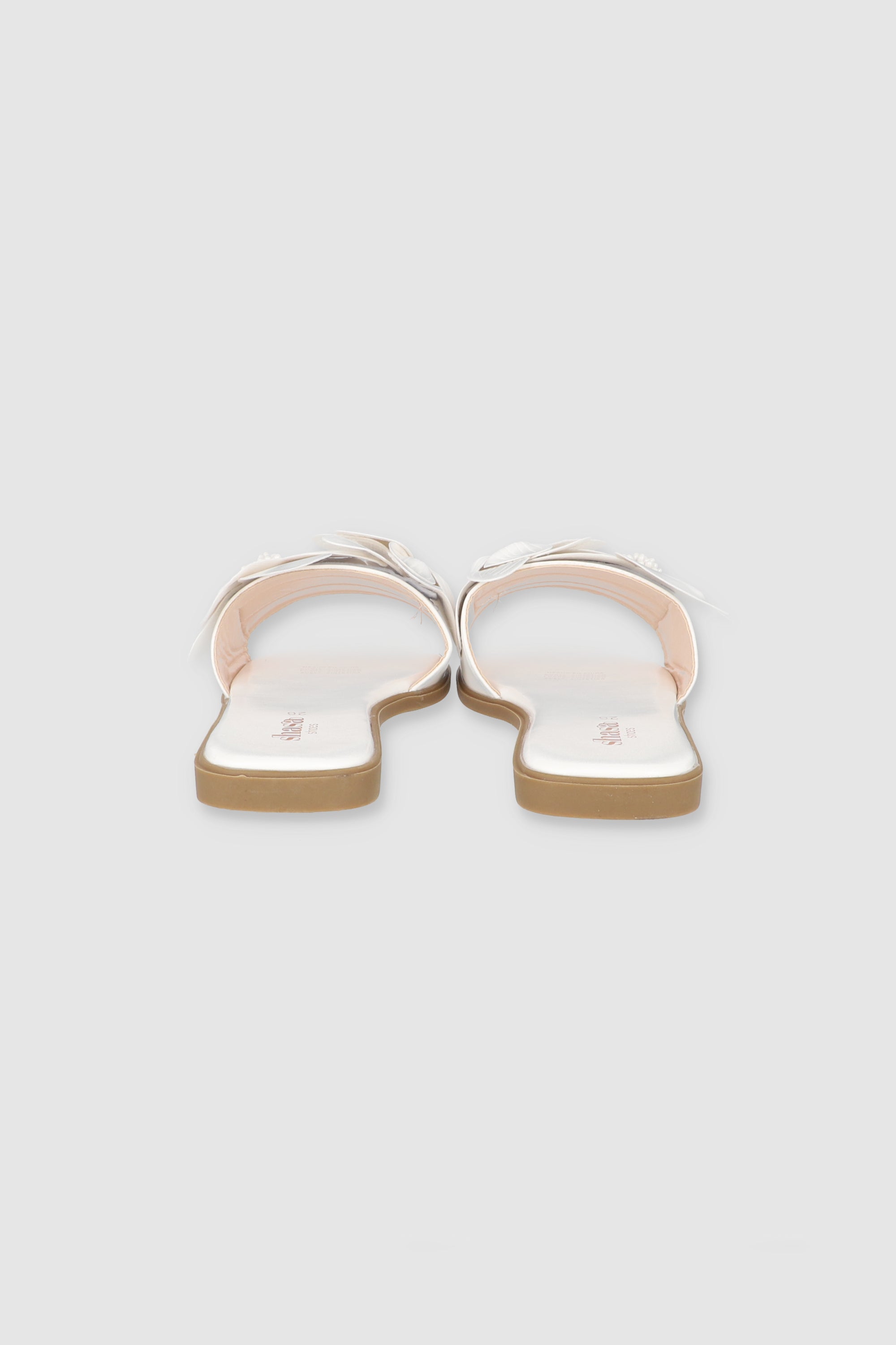 Sandalia Tropical Flores 3D WHITE