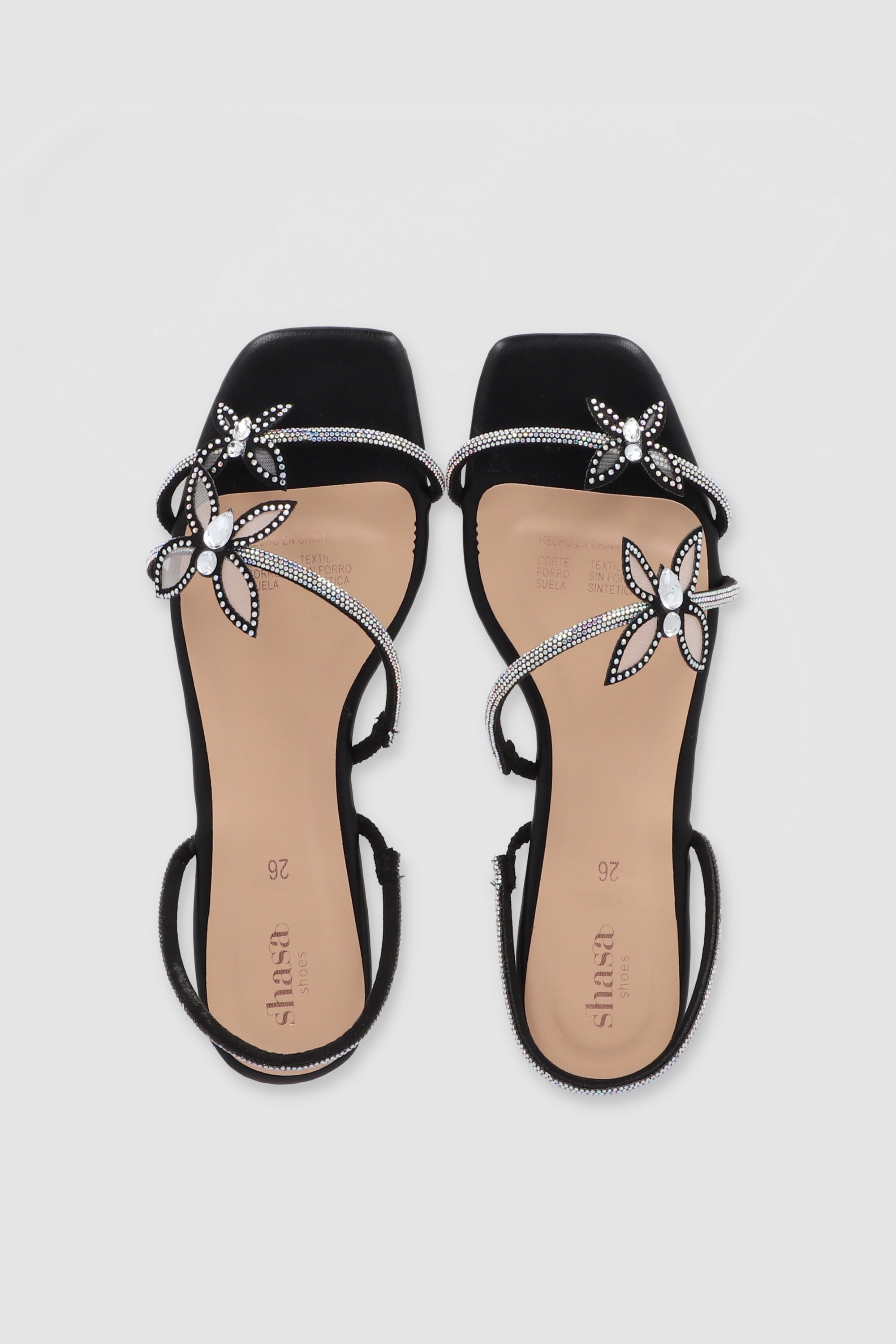 Sandal Butterflies brightness BLACK