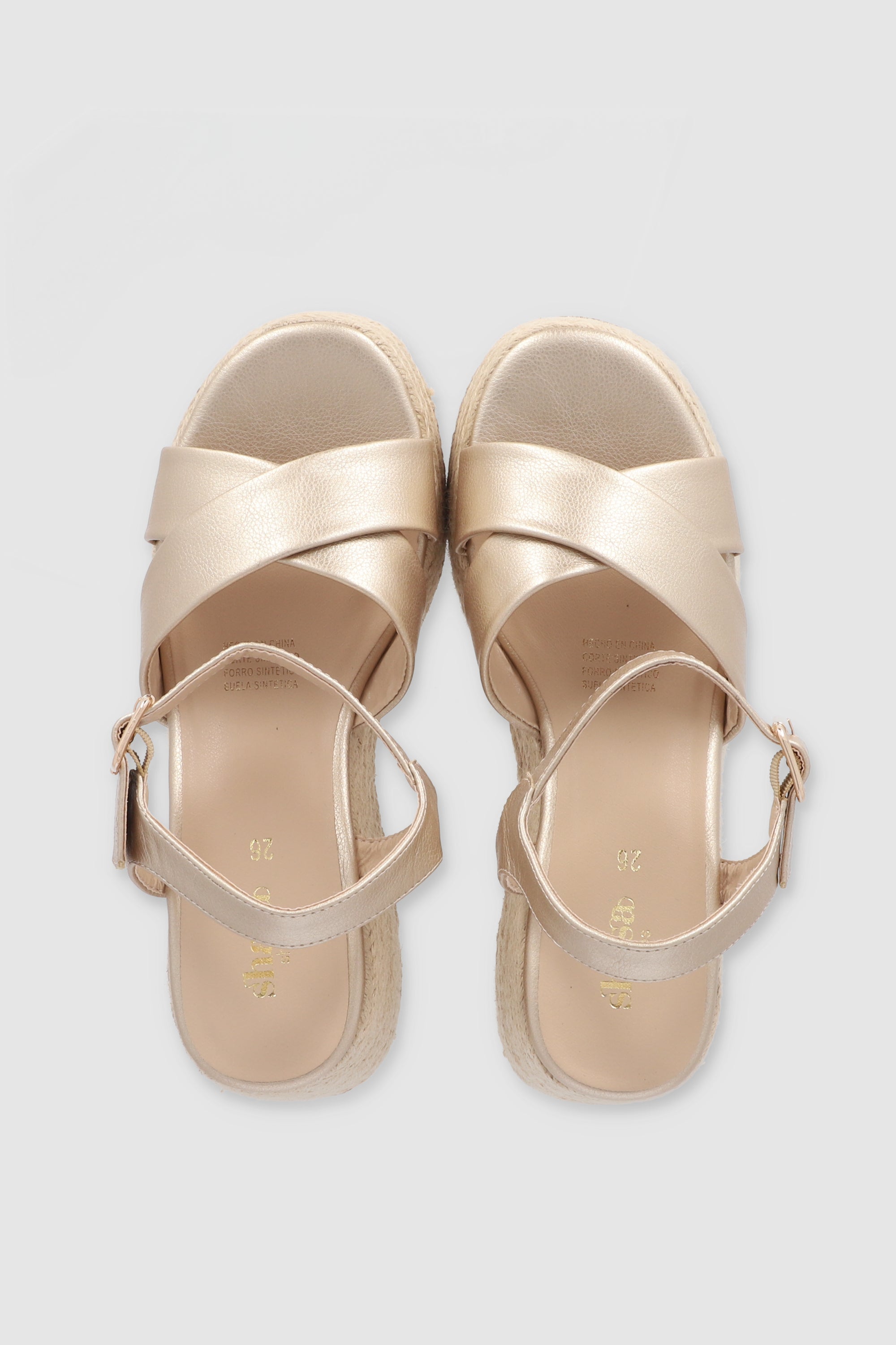Sett -platform wedge GOLD