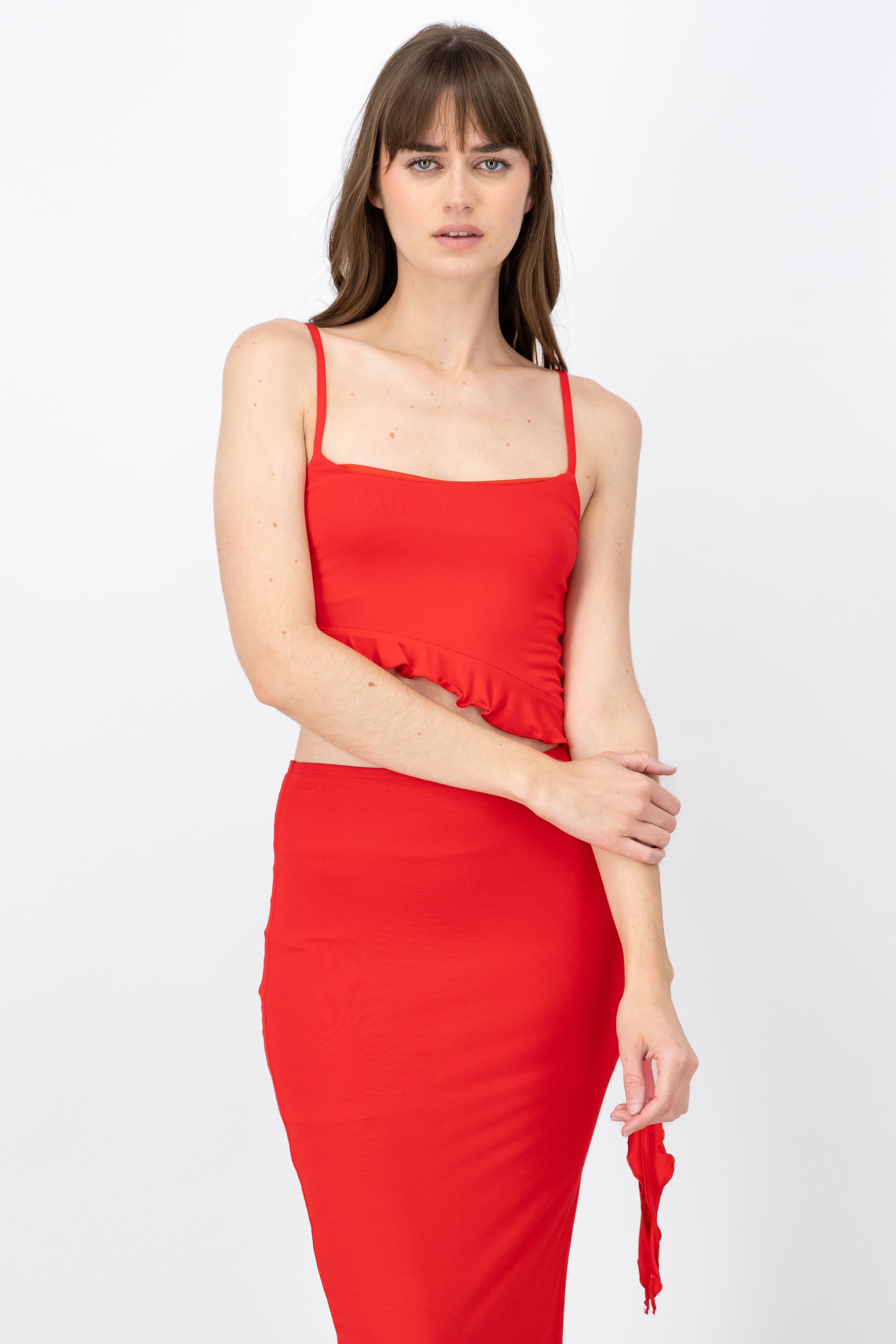 Top Straps Detail Olanes RED