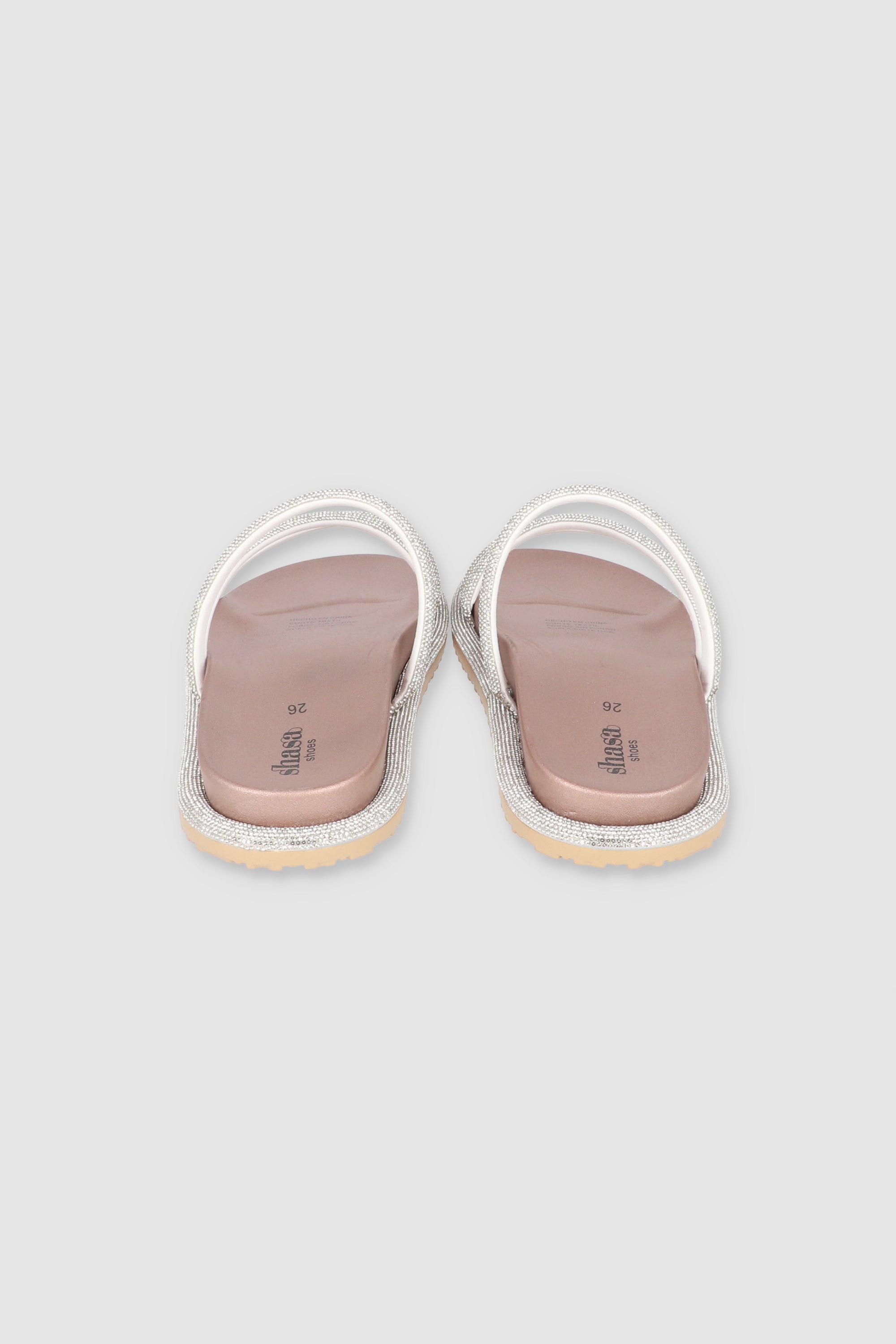 Triple Sandal Strip Bill Edge Rose gold