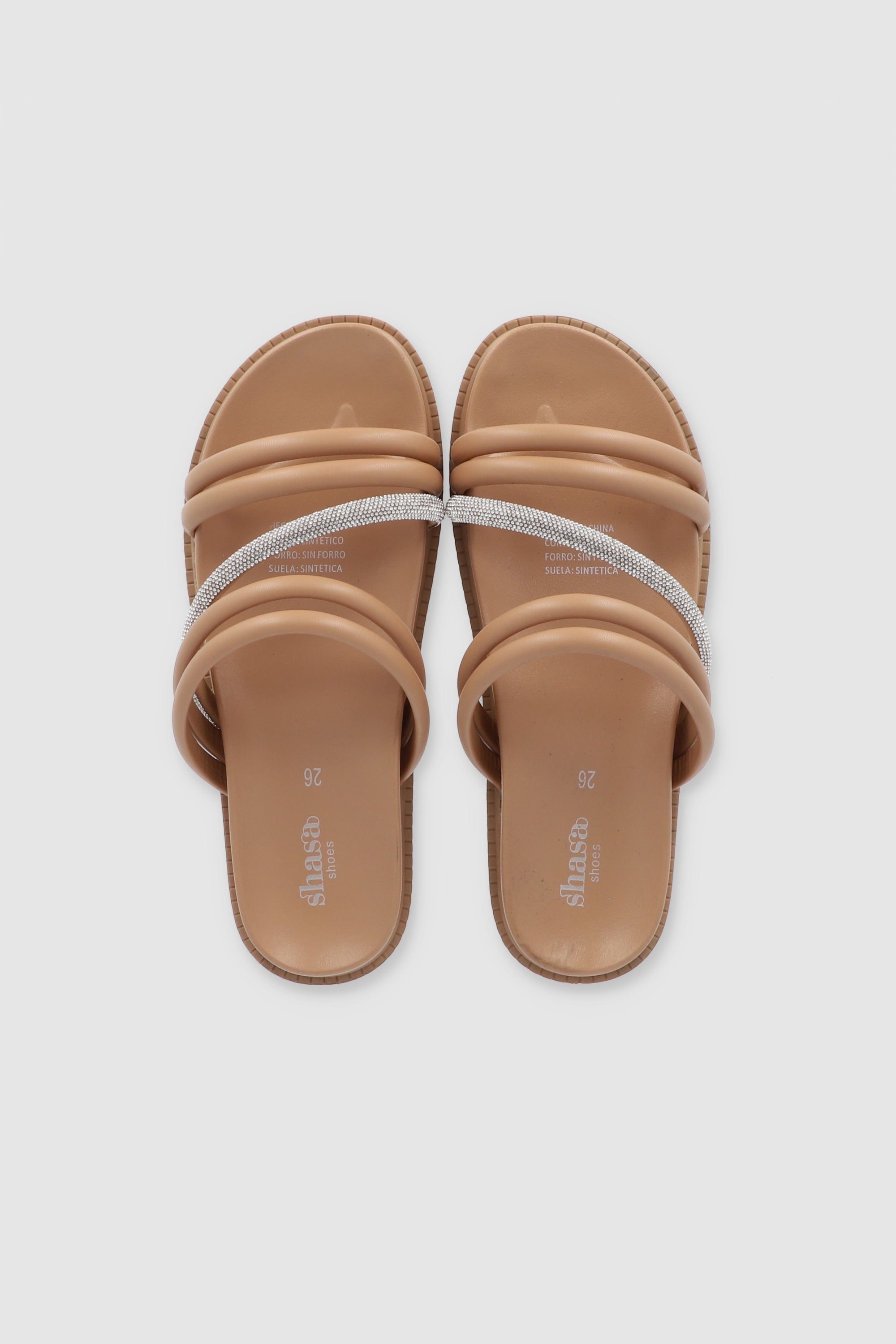 Sandal Mix shine strips CAMEL
