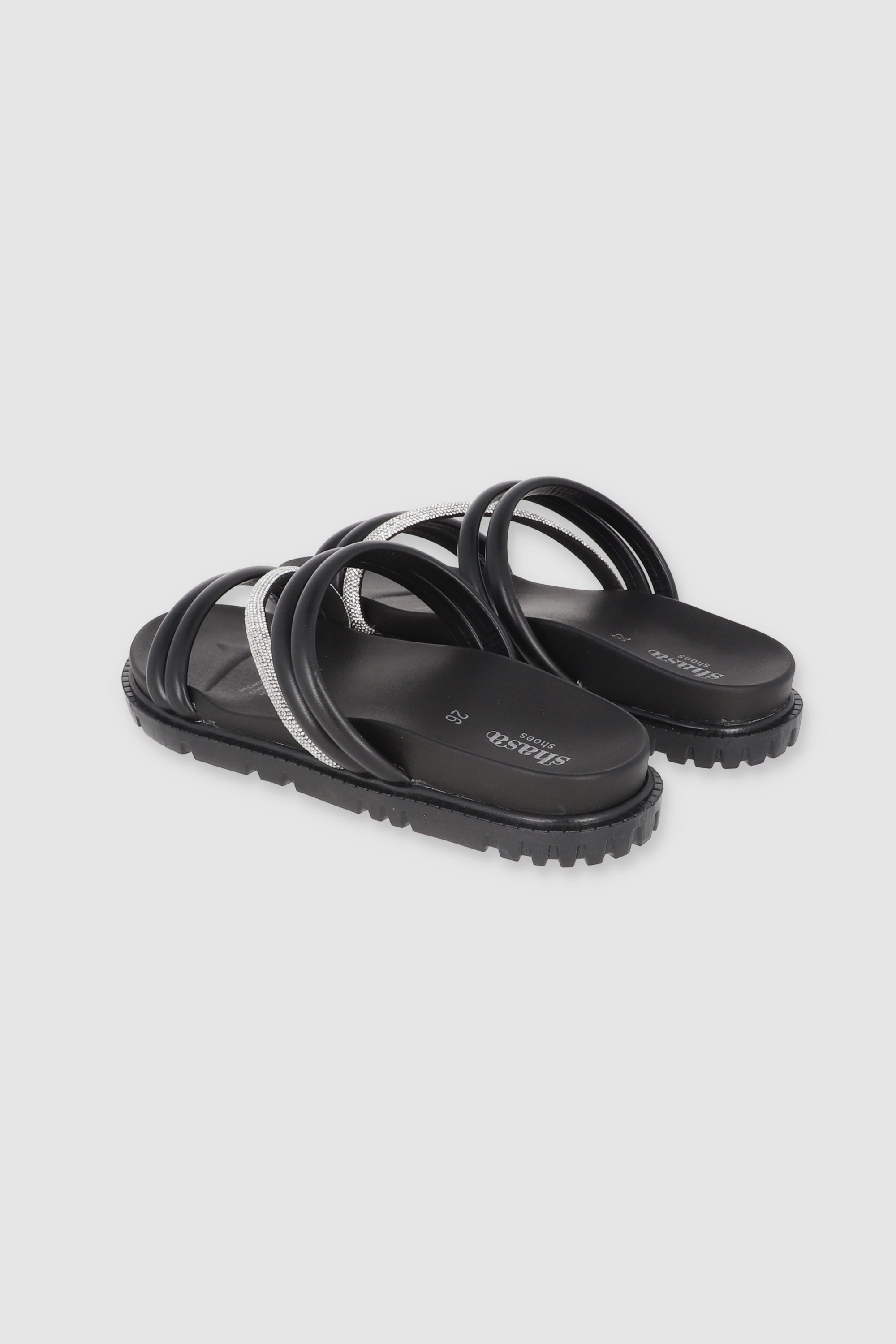 Sandal Mix shine strips BLACK