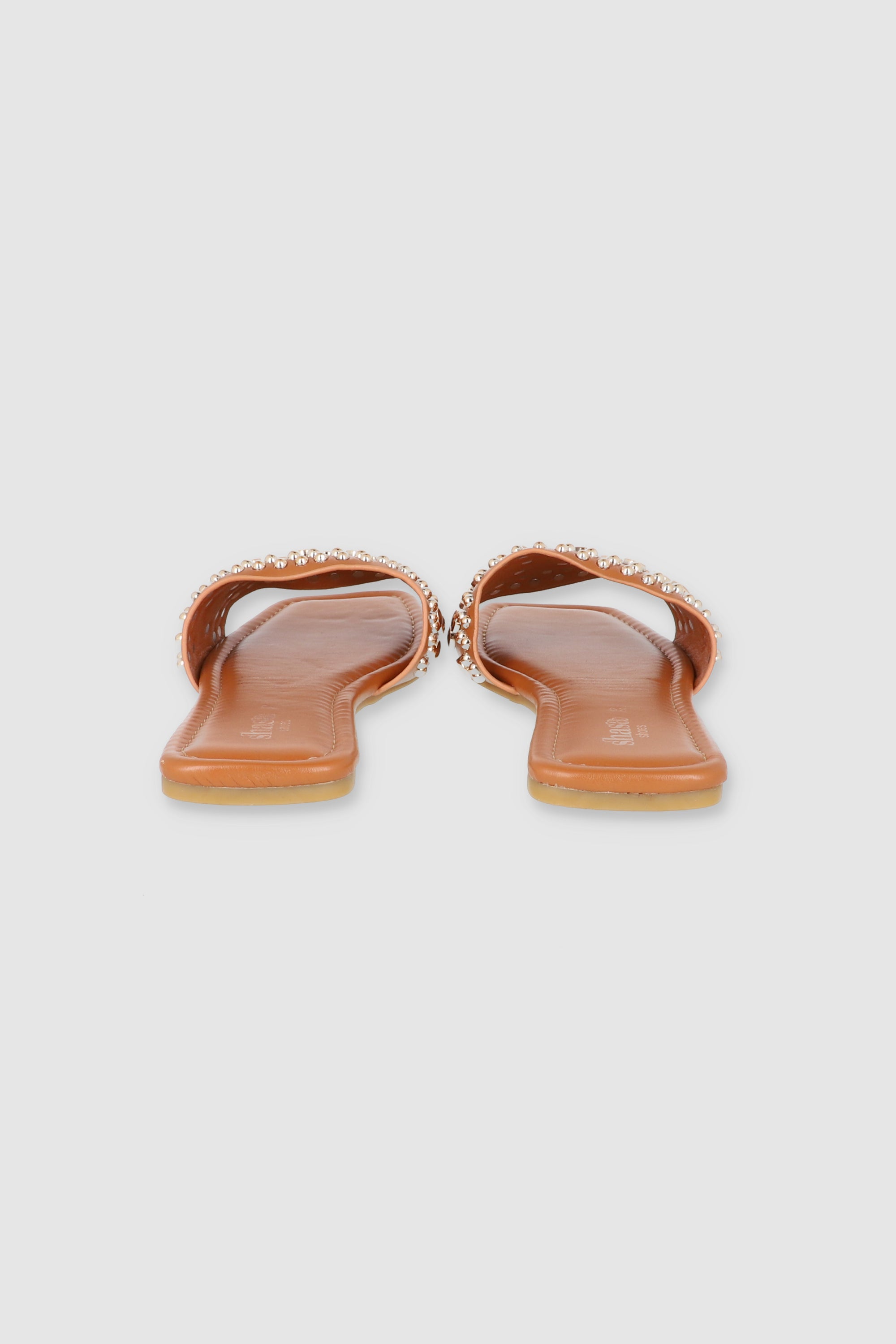 Sandalia Studs Pu CAMEL