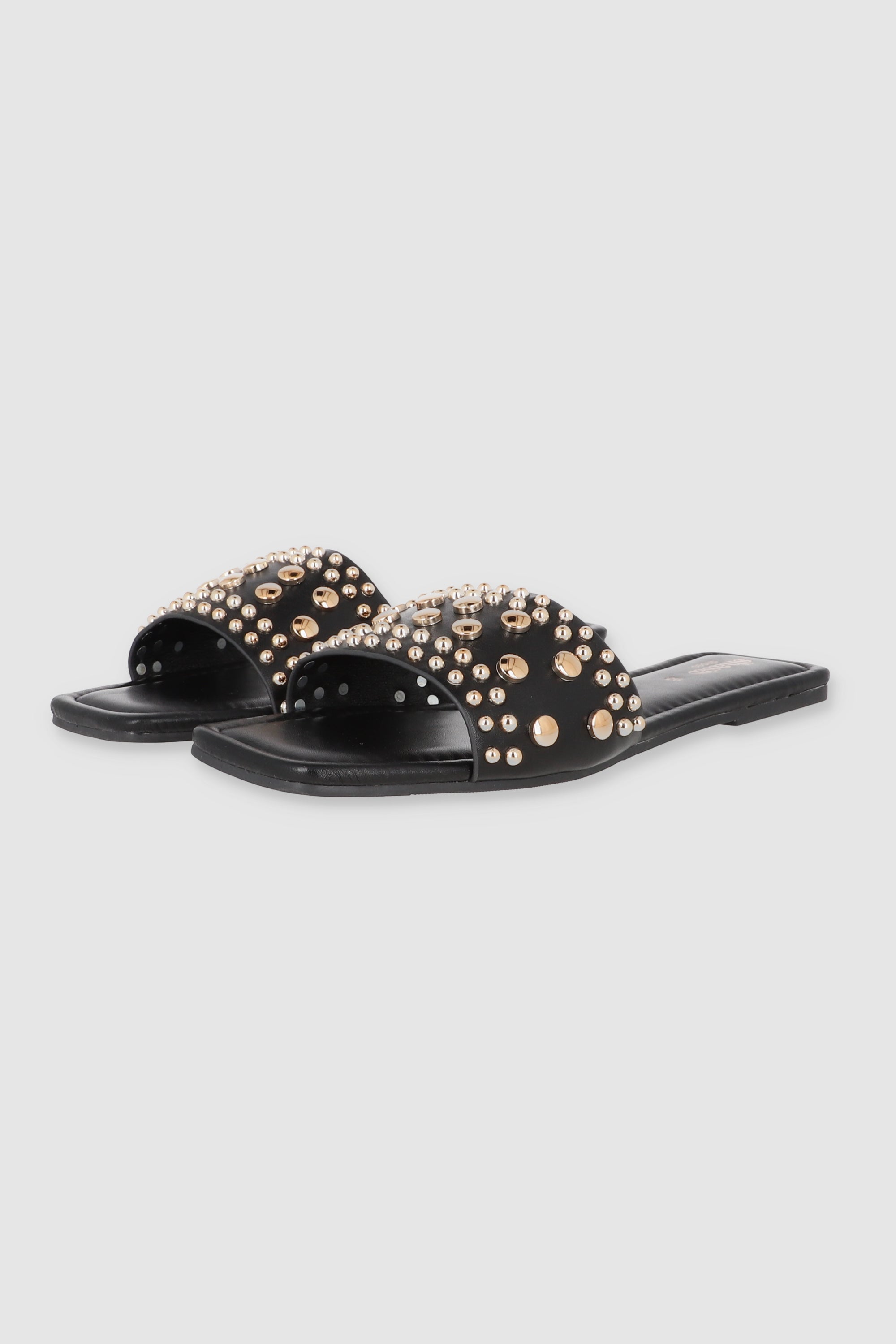 Sandalia Studs Pu BLACK