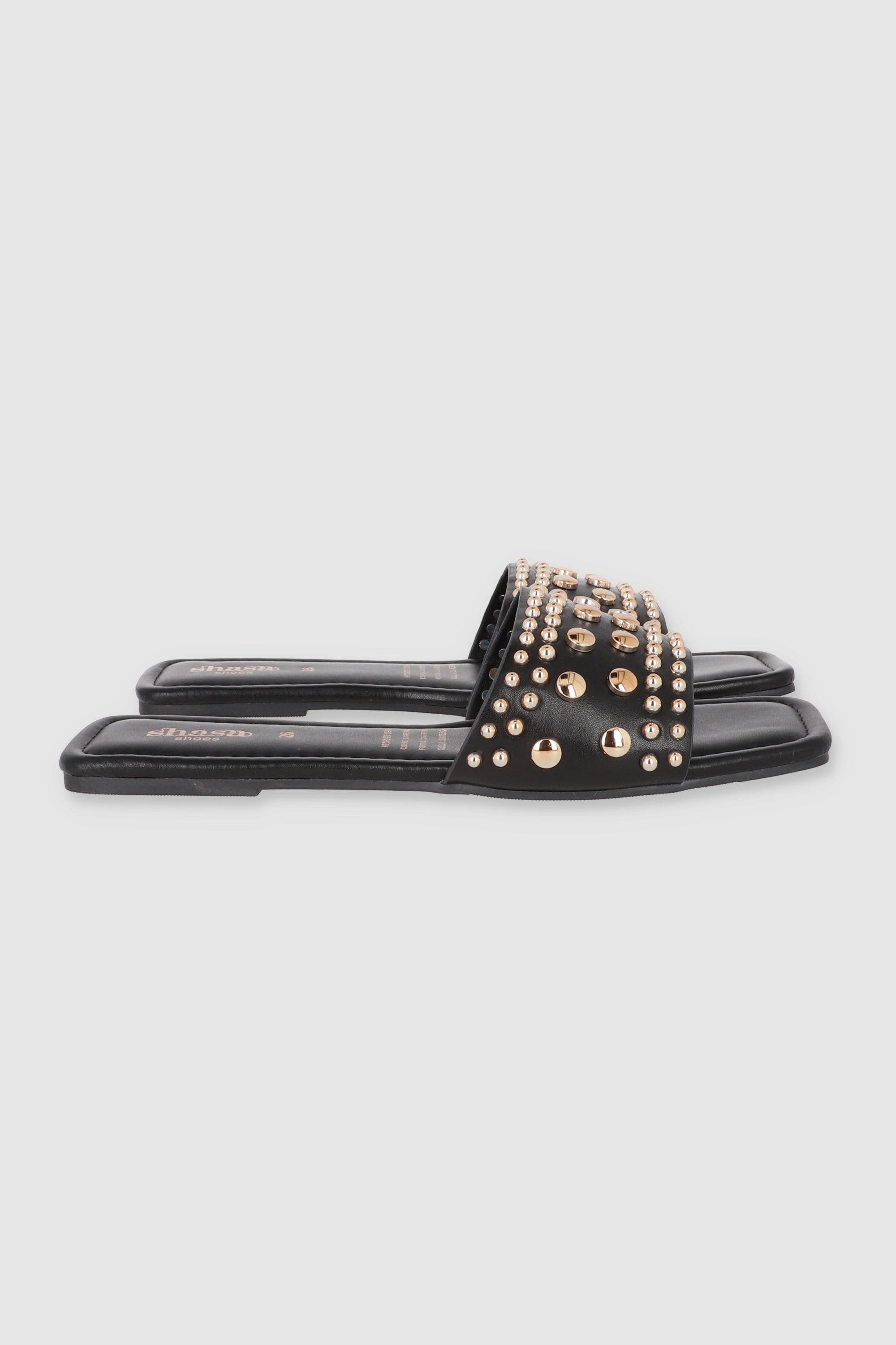 Sandalia Studs Pu BLACK