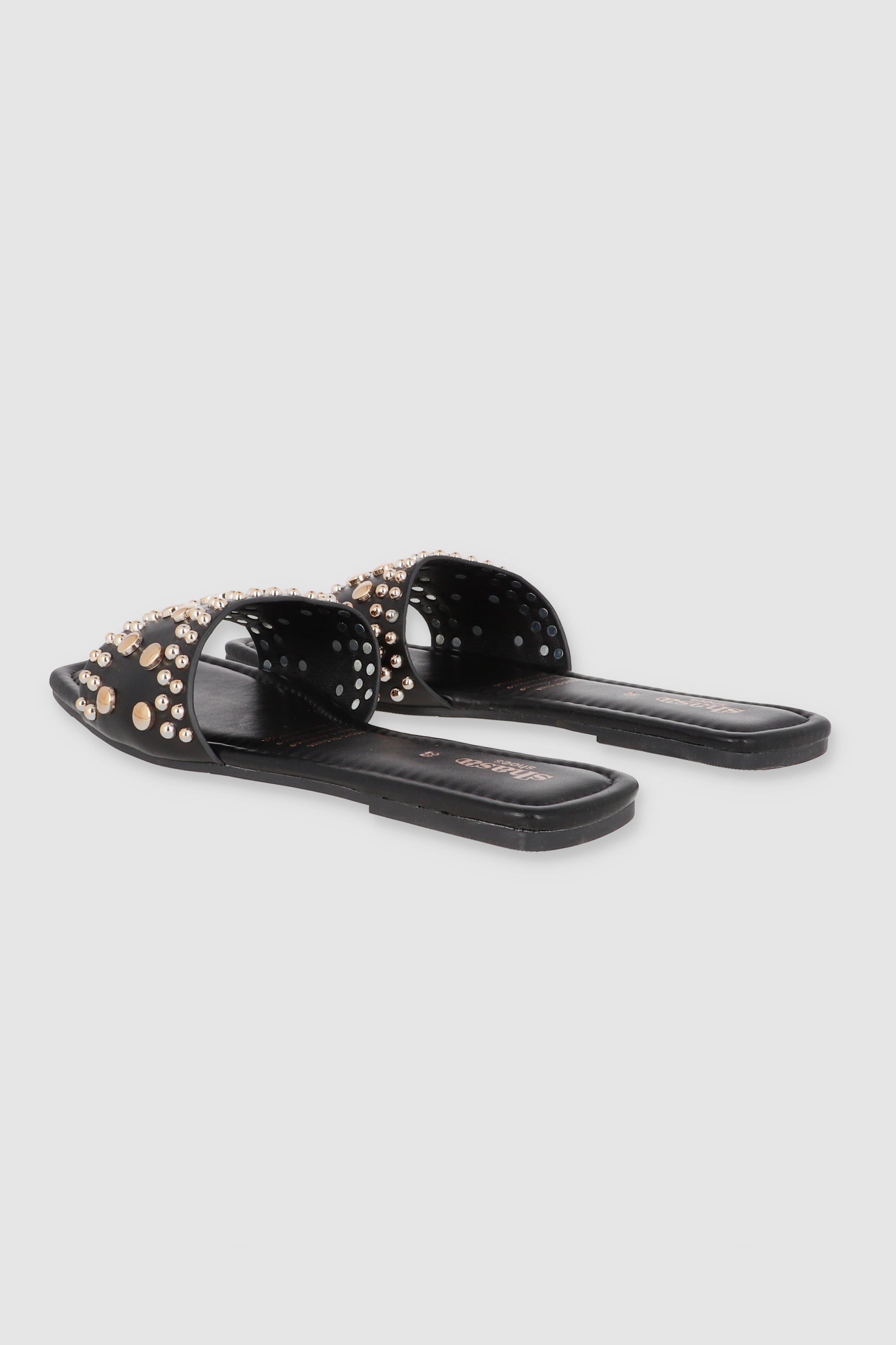 Sandalia Studs Pu BLACK