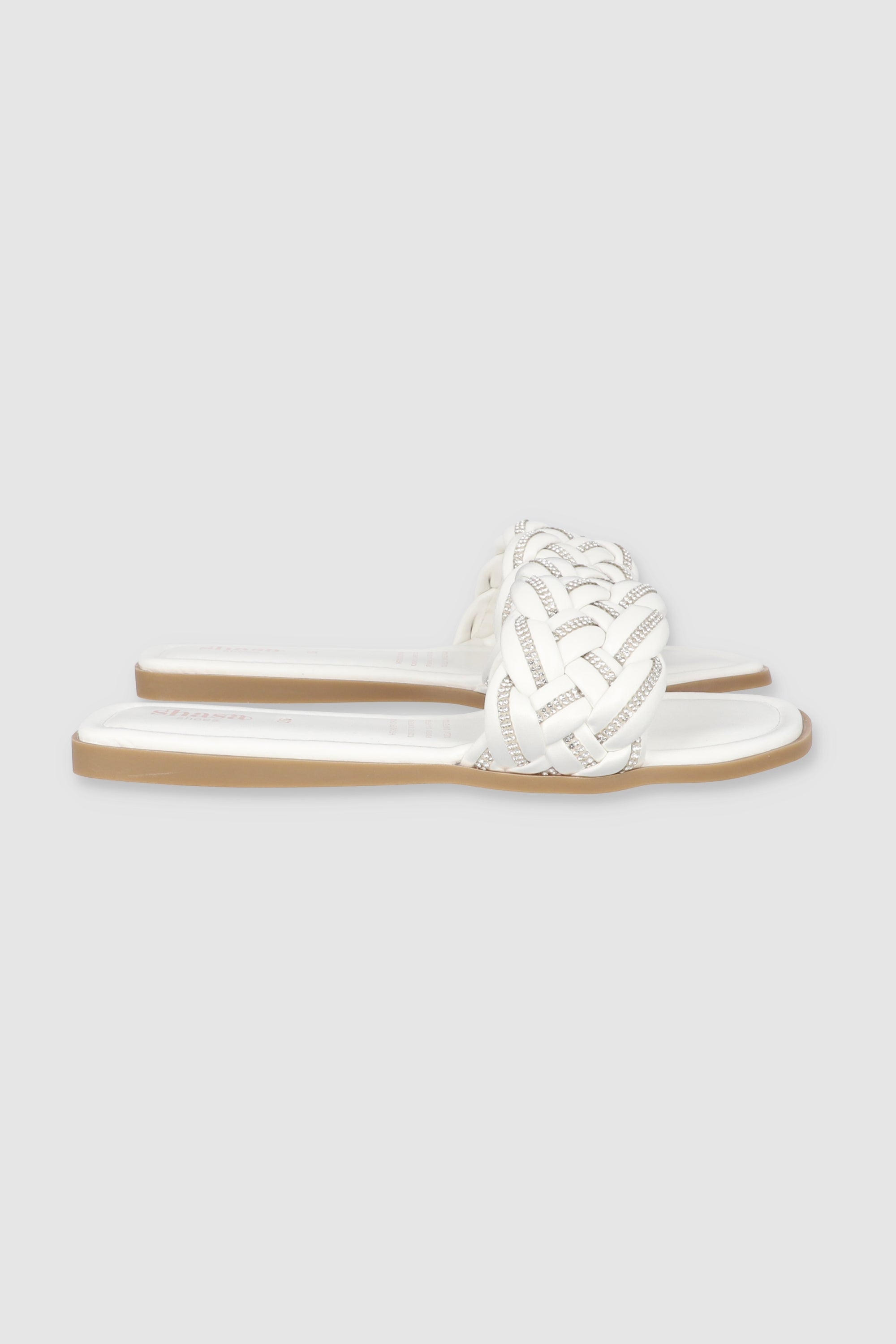 Sandal Pala braid WHITE