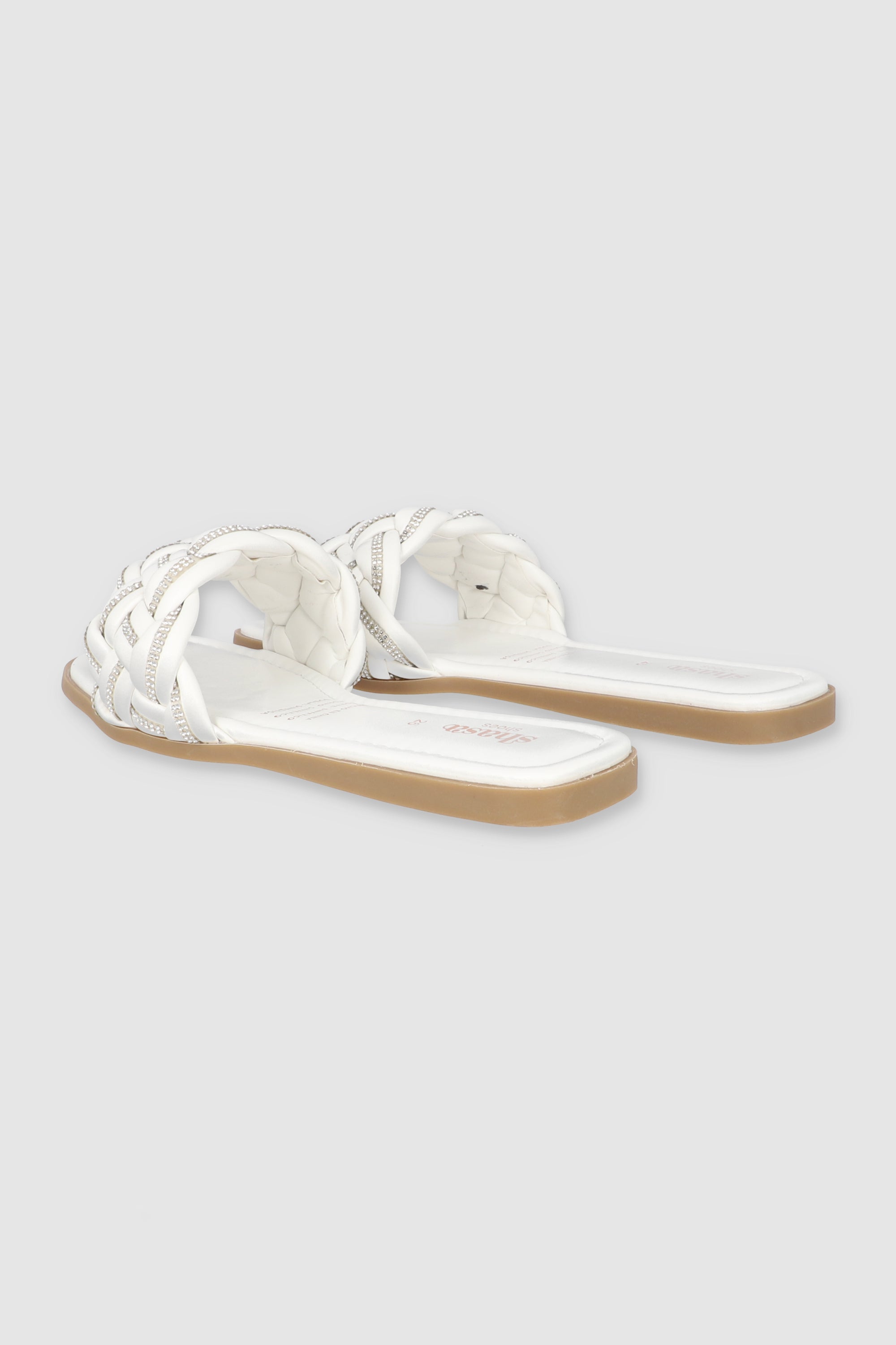 Sandal Pala braid WHITE