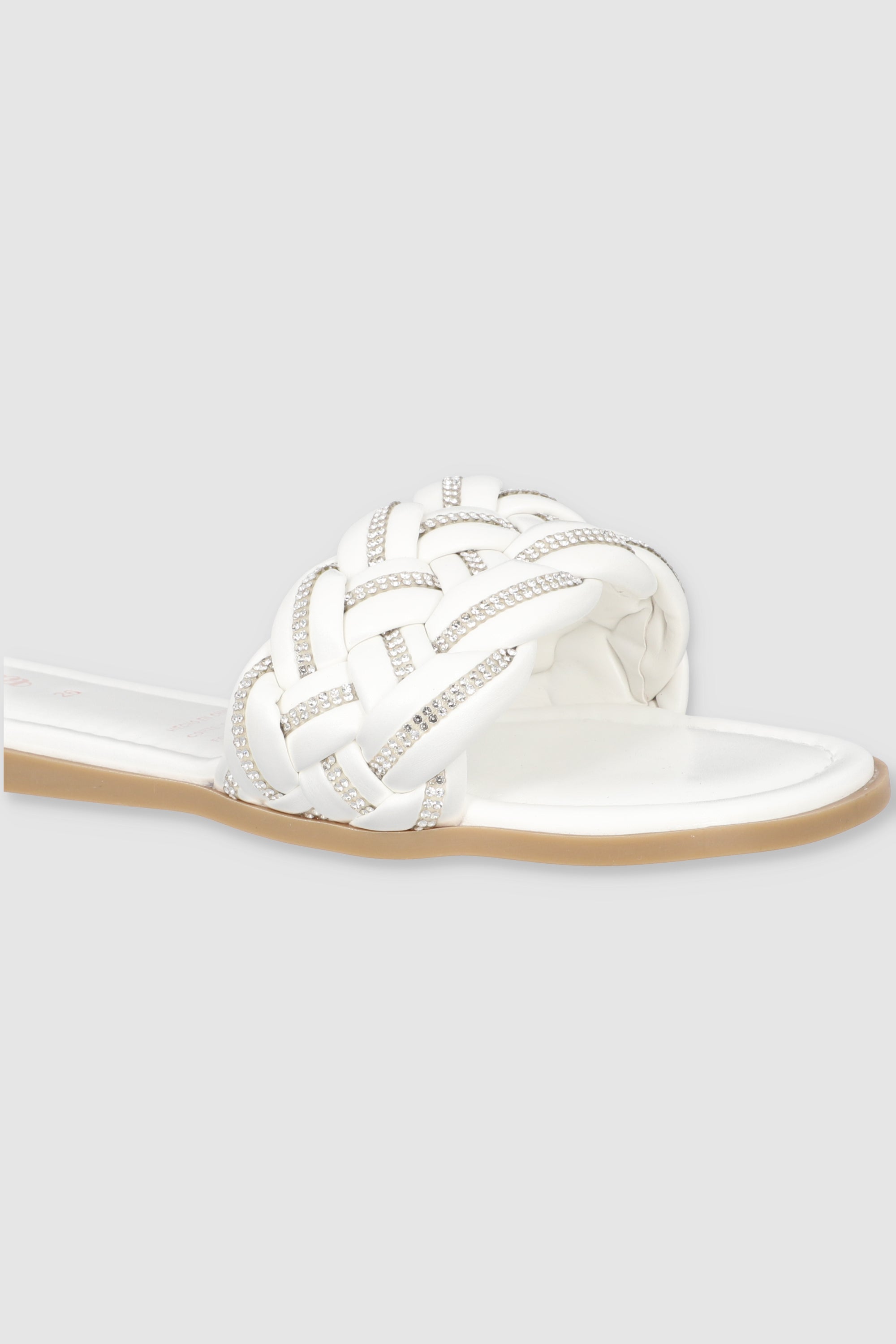 Sandal Pala braid WHITE