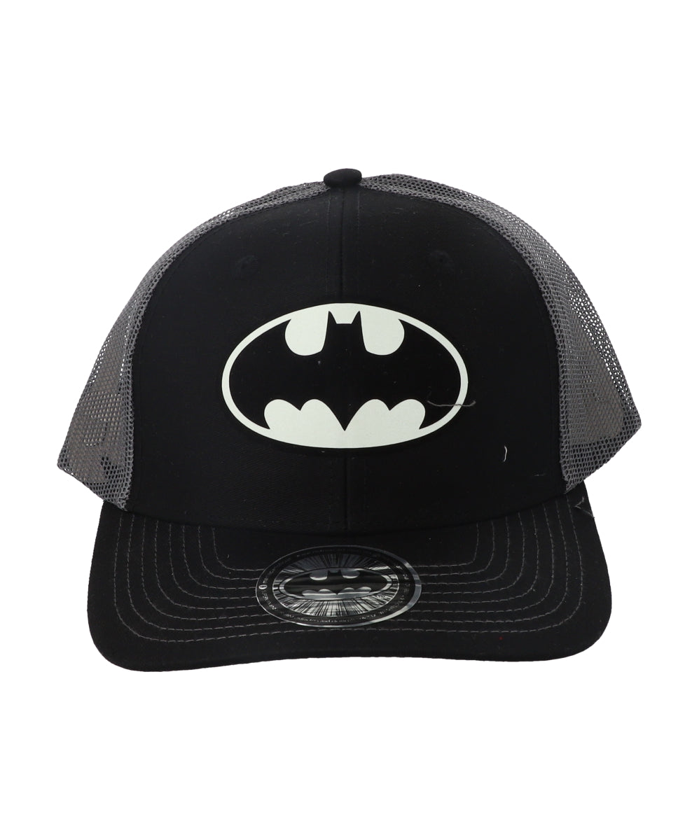 Gorra Licencia  Batman Parche Glow NEGRO COMBO