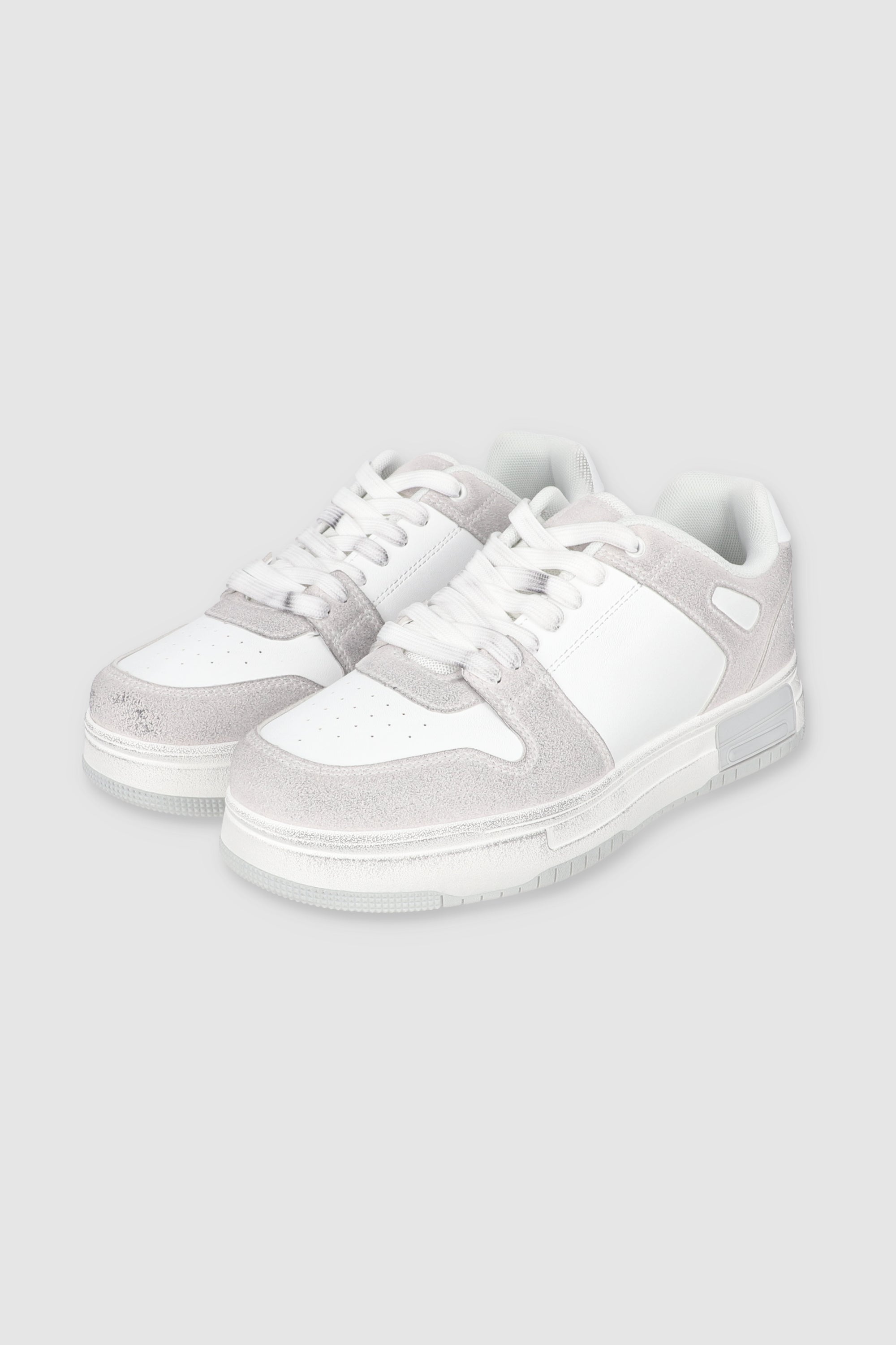 Bicolor Retro Tennis Unglected Label GREY