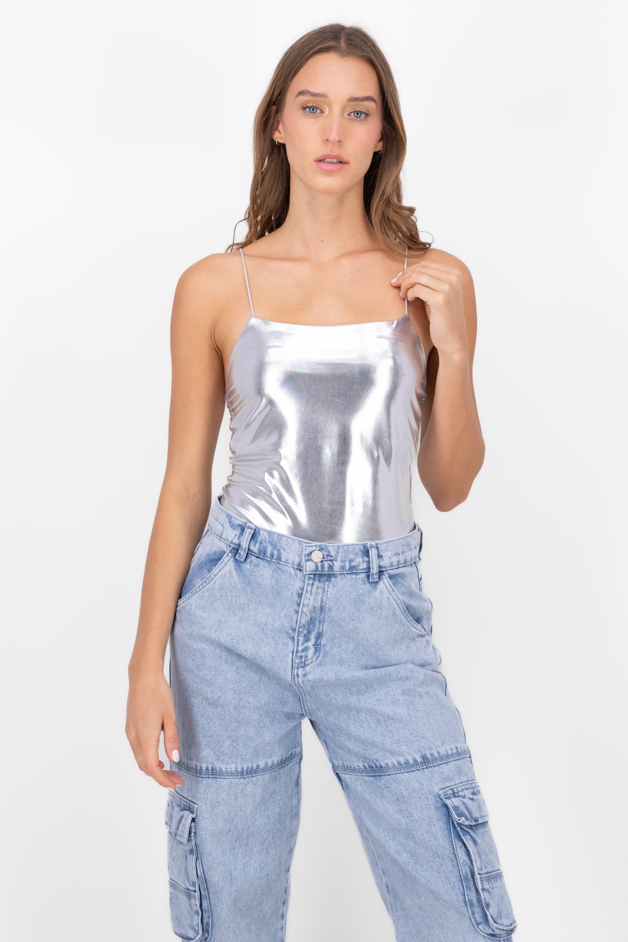 Bodysuit braces SILVER