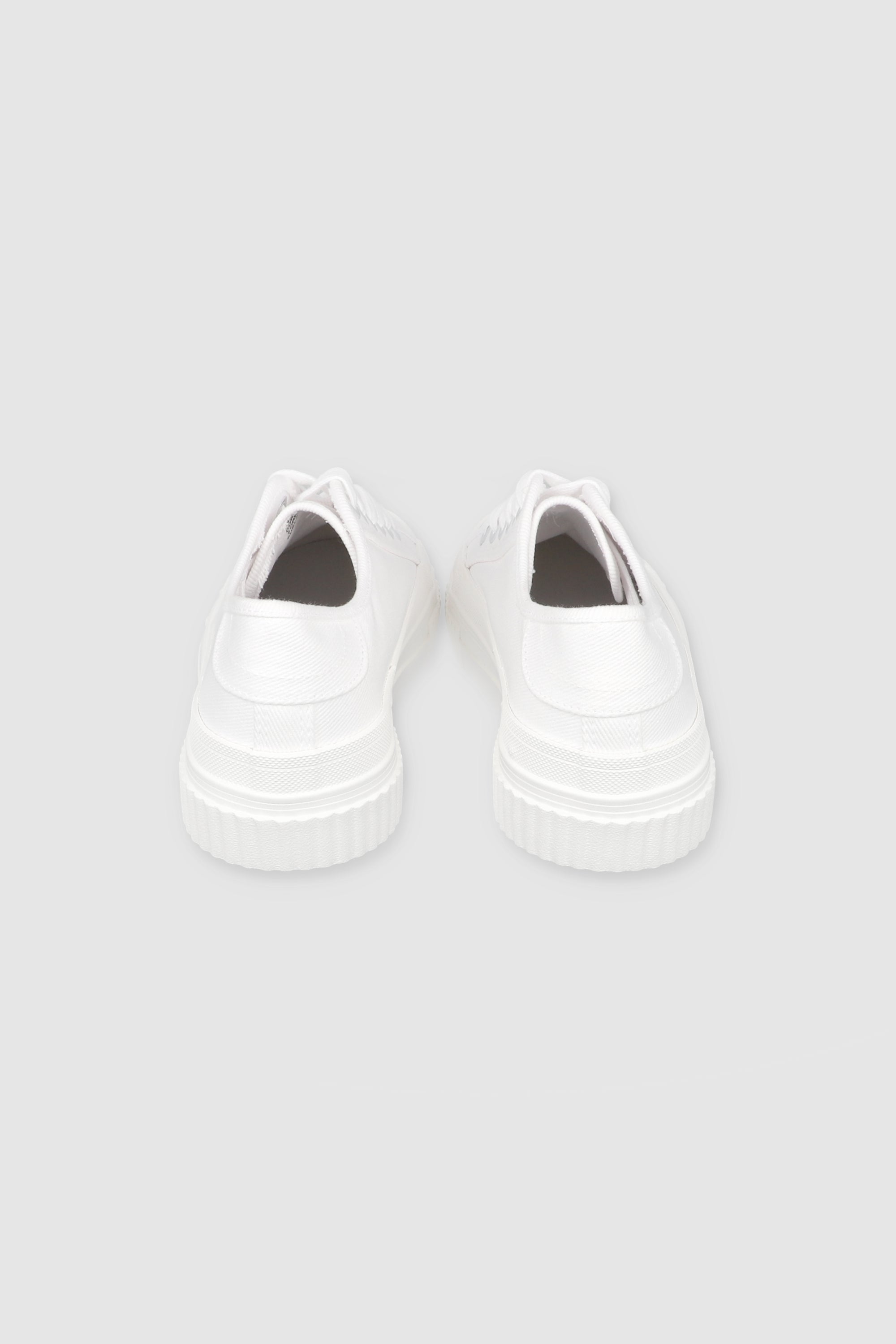 Basic Tennis Canvas Cortes WHITE