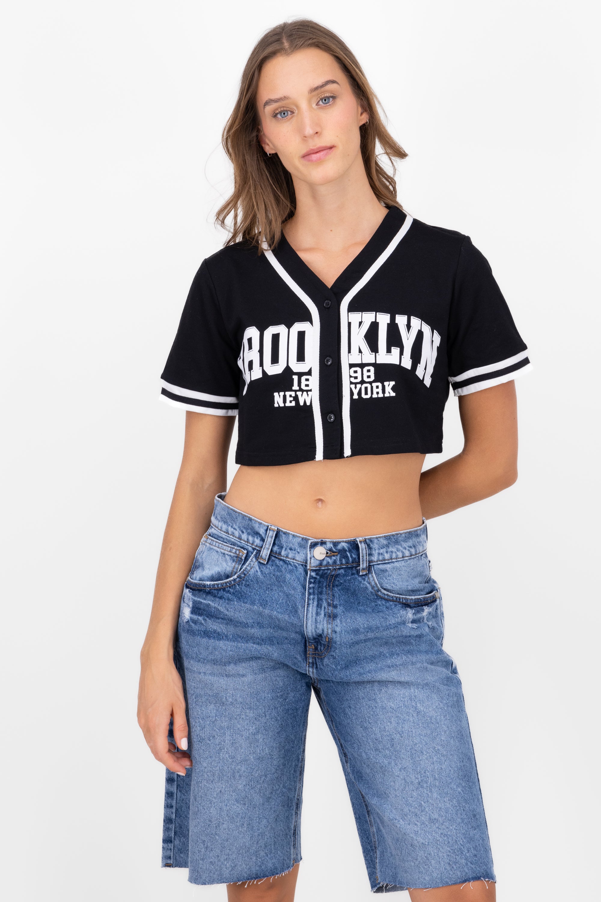 Baseball Brooklyn Type Black Combo