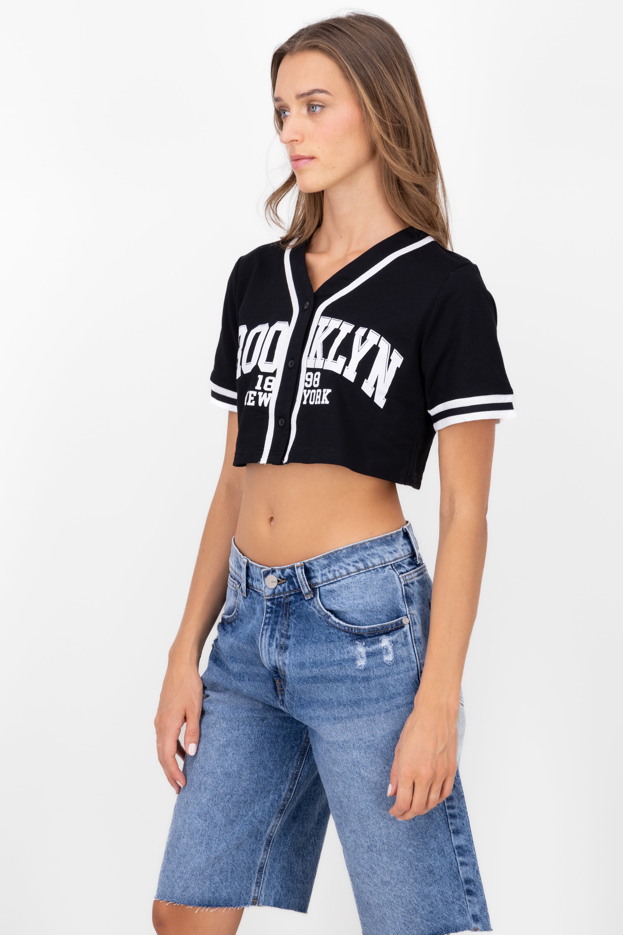 Baseball Brooklyn Type Black Combo