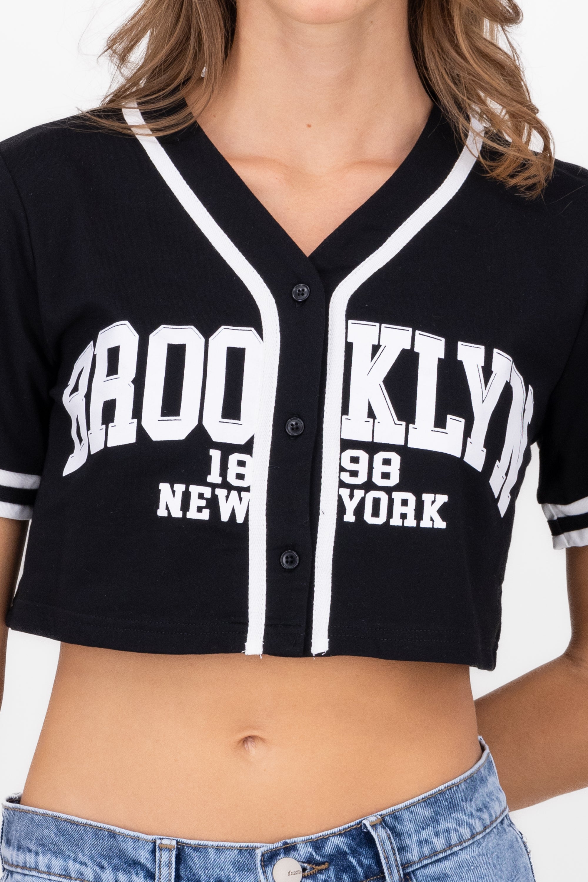 Baseball Brooklyn Type Black Combo