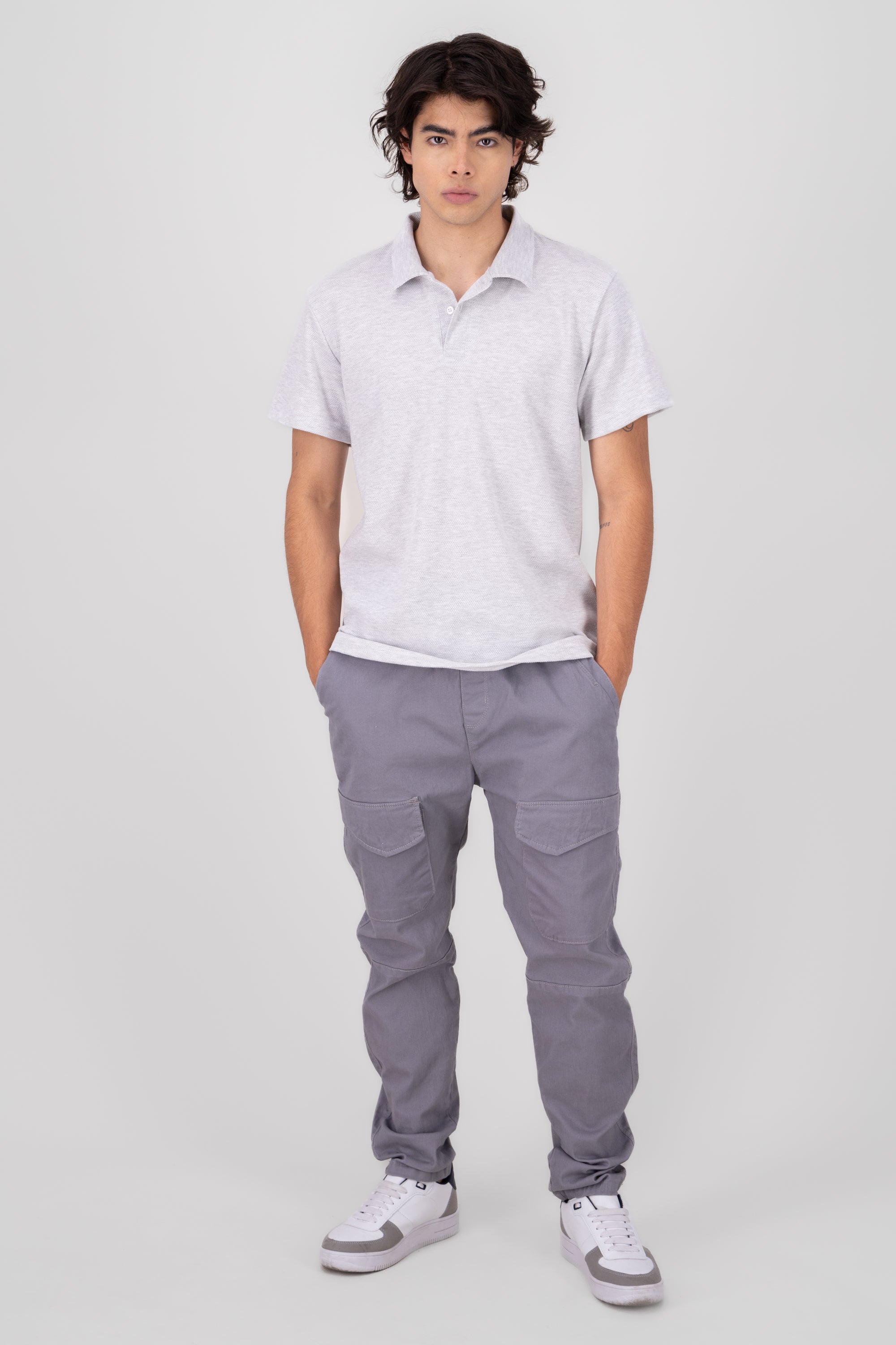 Jogger with Pocket Pockets GREY