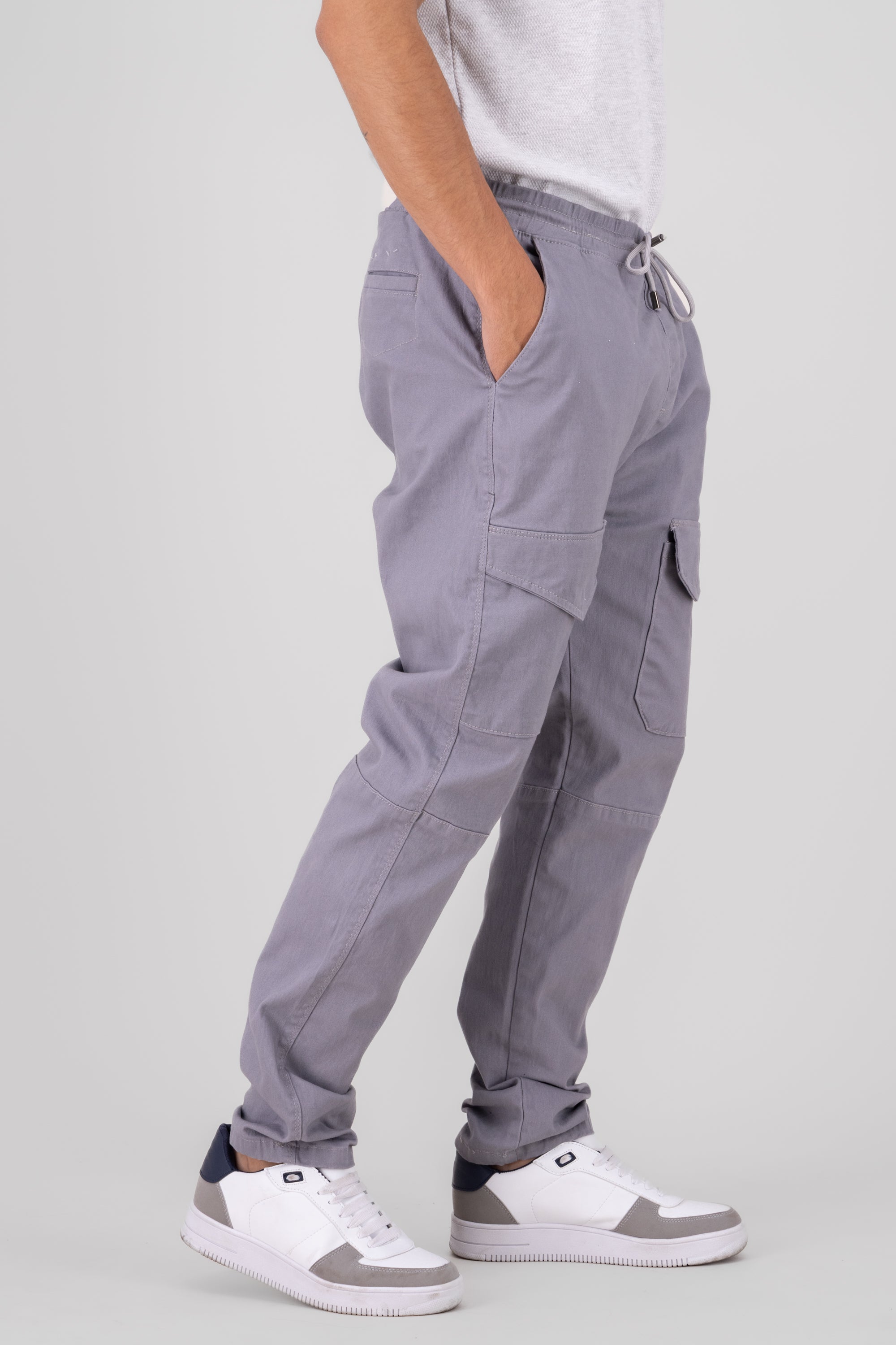 Jogger with Pocket Pockets GREY