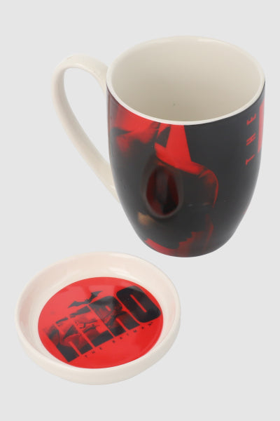 Taza Batman Con Base Estampada ROJO COMBO