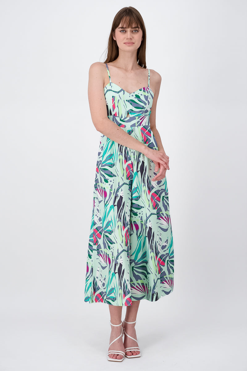 Jumpsuit Estampado Tropical VERDE