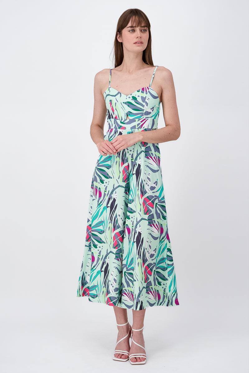 Jumpsuit Estampado Tropical VERDE