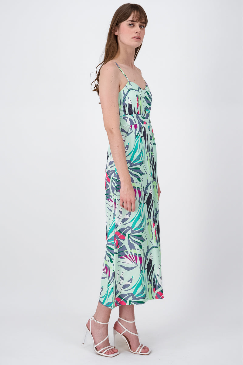 Jumpsuit Estampado Tropical VERDE