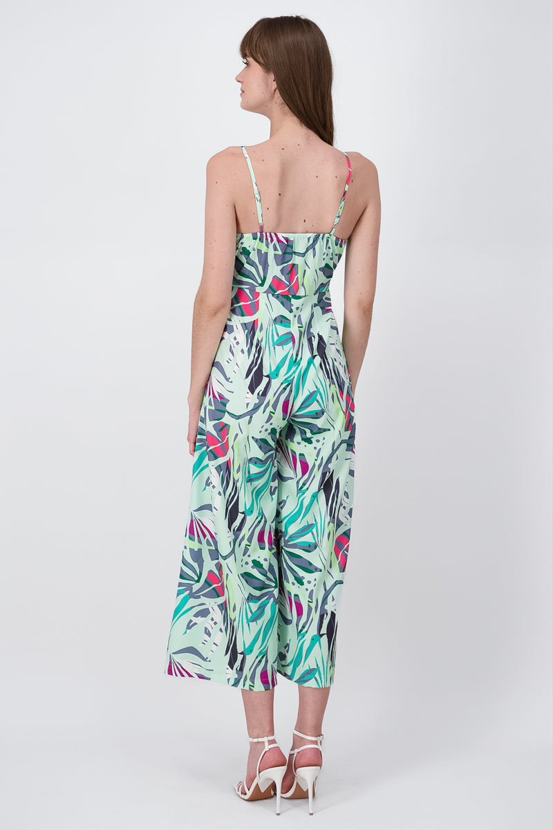 Jumpsuit Estampado Tropical VERDE