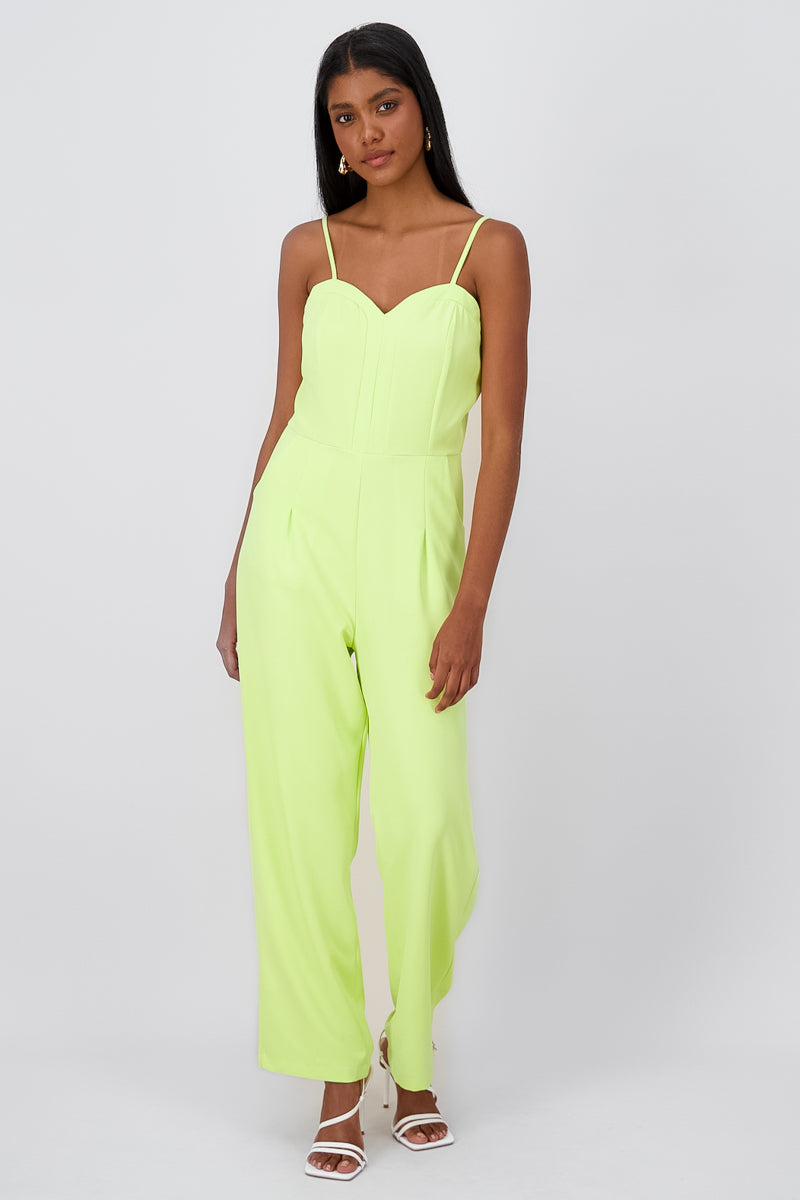 Jumpsuit Largo Tirantes AMARILLO