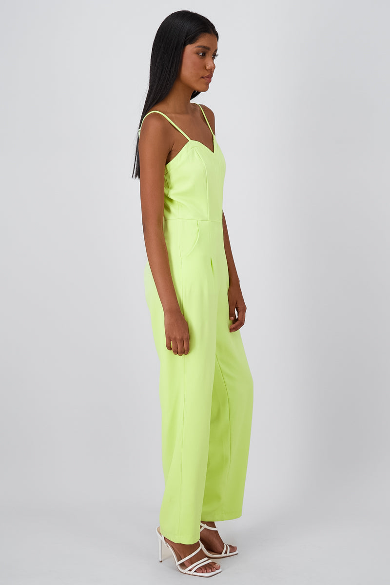 Jumpsuit Largo Tirantes AMARILLO