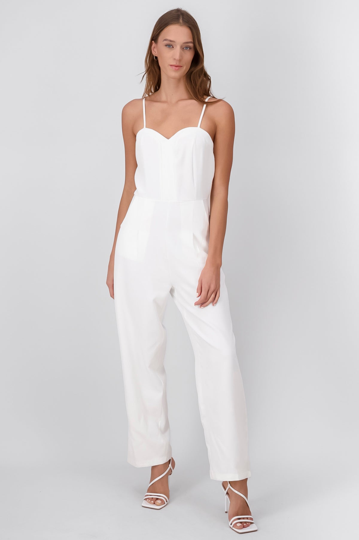 Jumpsuit Largo Tirantes BLANCO