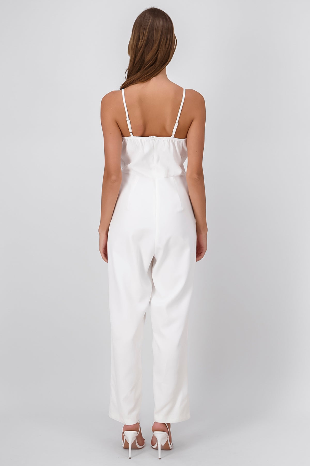 Jumpsuit Largo Tirantes BLANCO