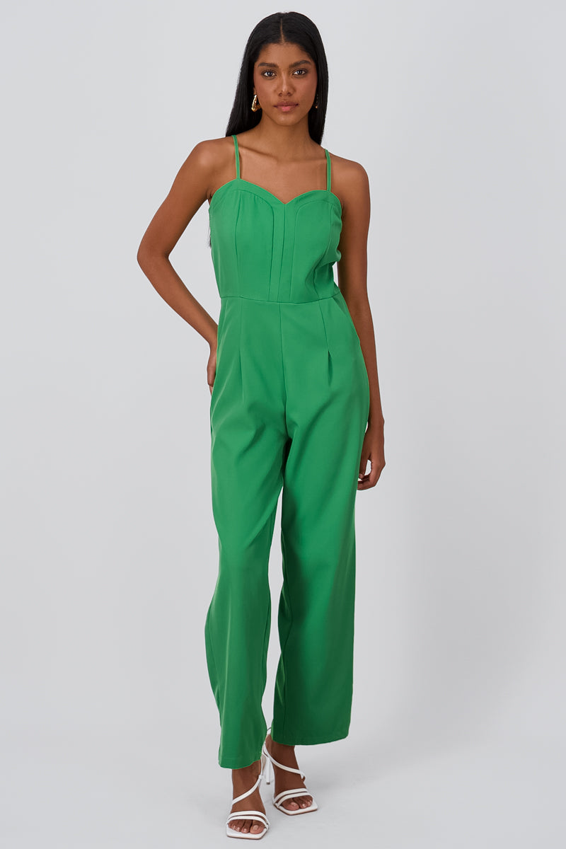 Jumpsuit Largo Tirantes VERDE