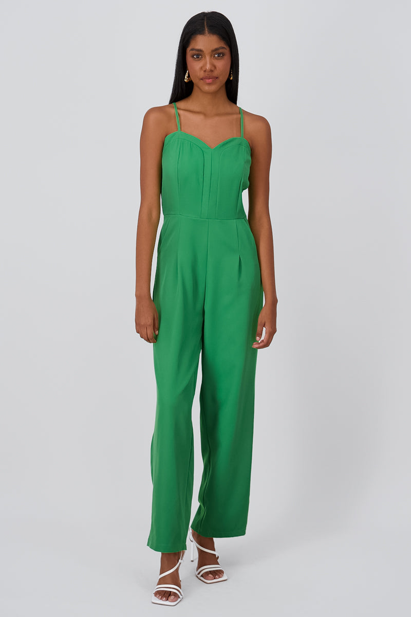 Jumpsuit Largo Tirantes VERDE