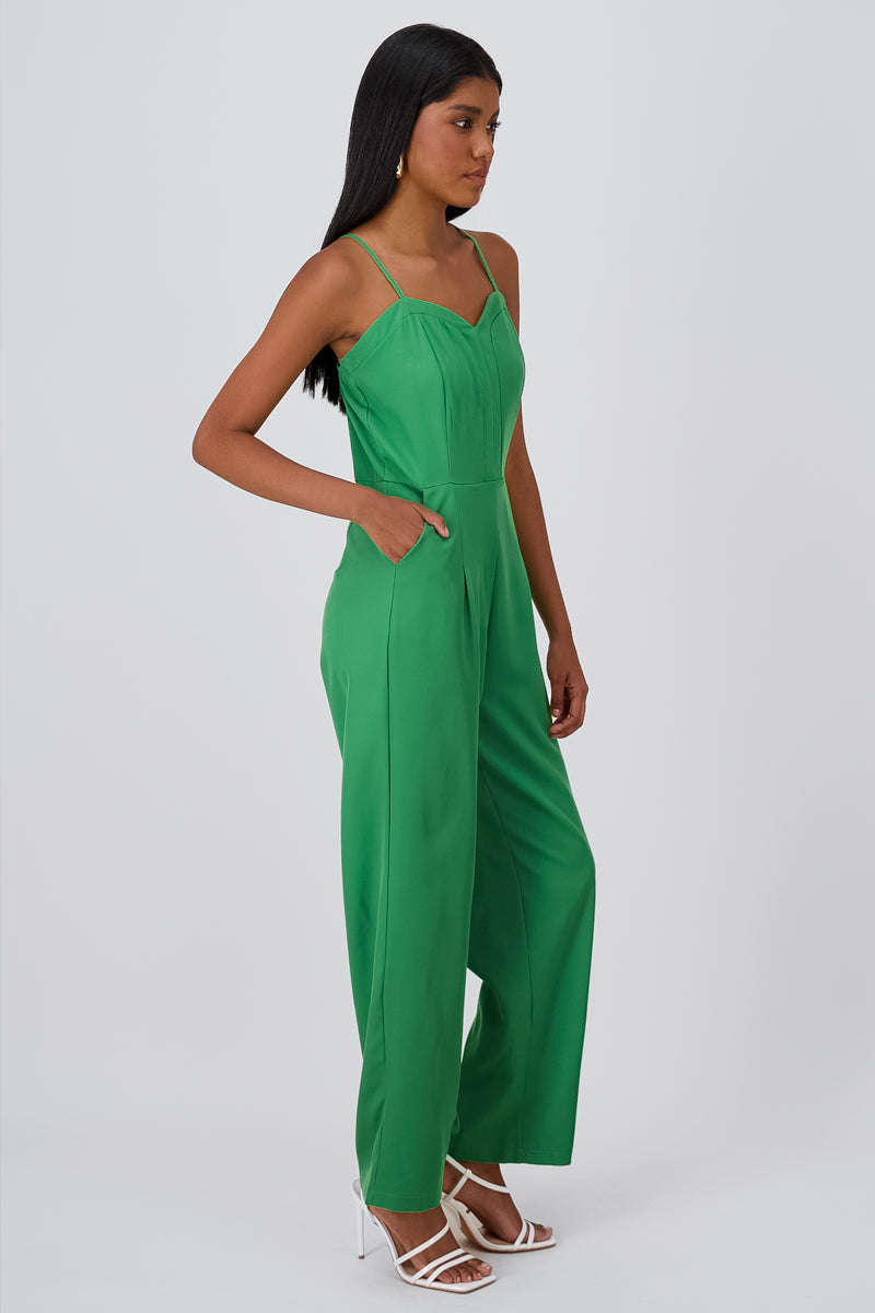 Jumpsuit Largo Tirantes VERDE