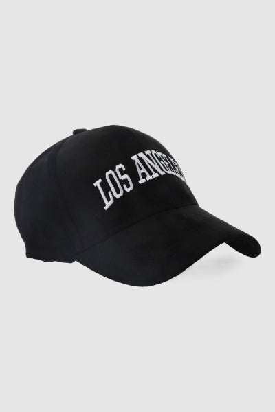 gorra los angeles NEGRO