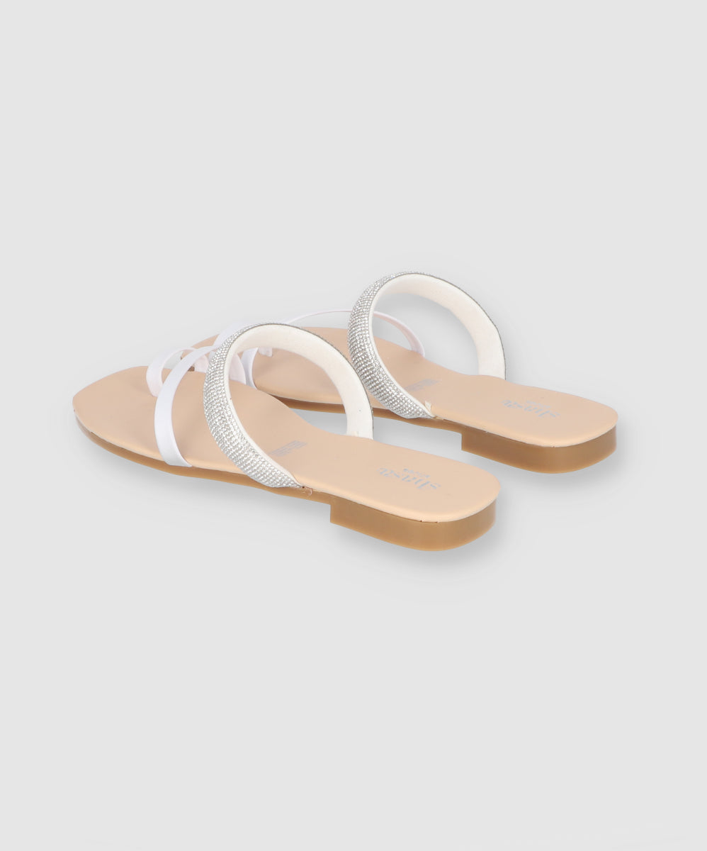 Sandal Pala finger shine WHITE