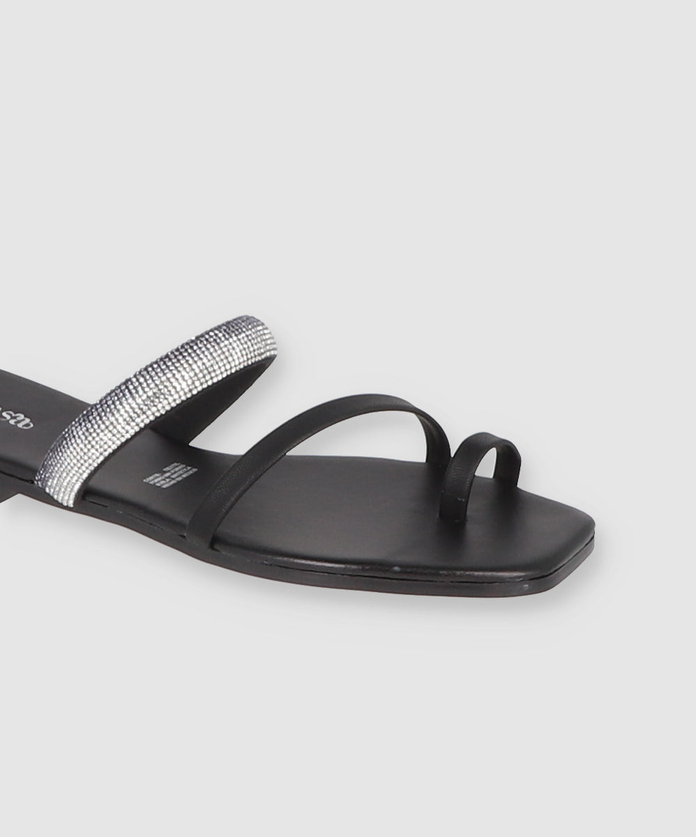 Sandal Pala finger shine BLACK