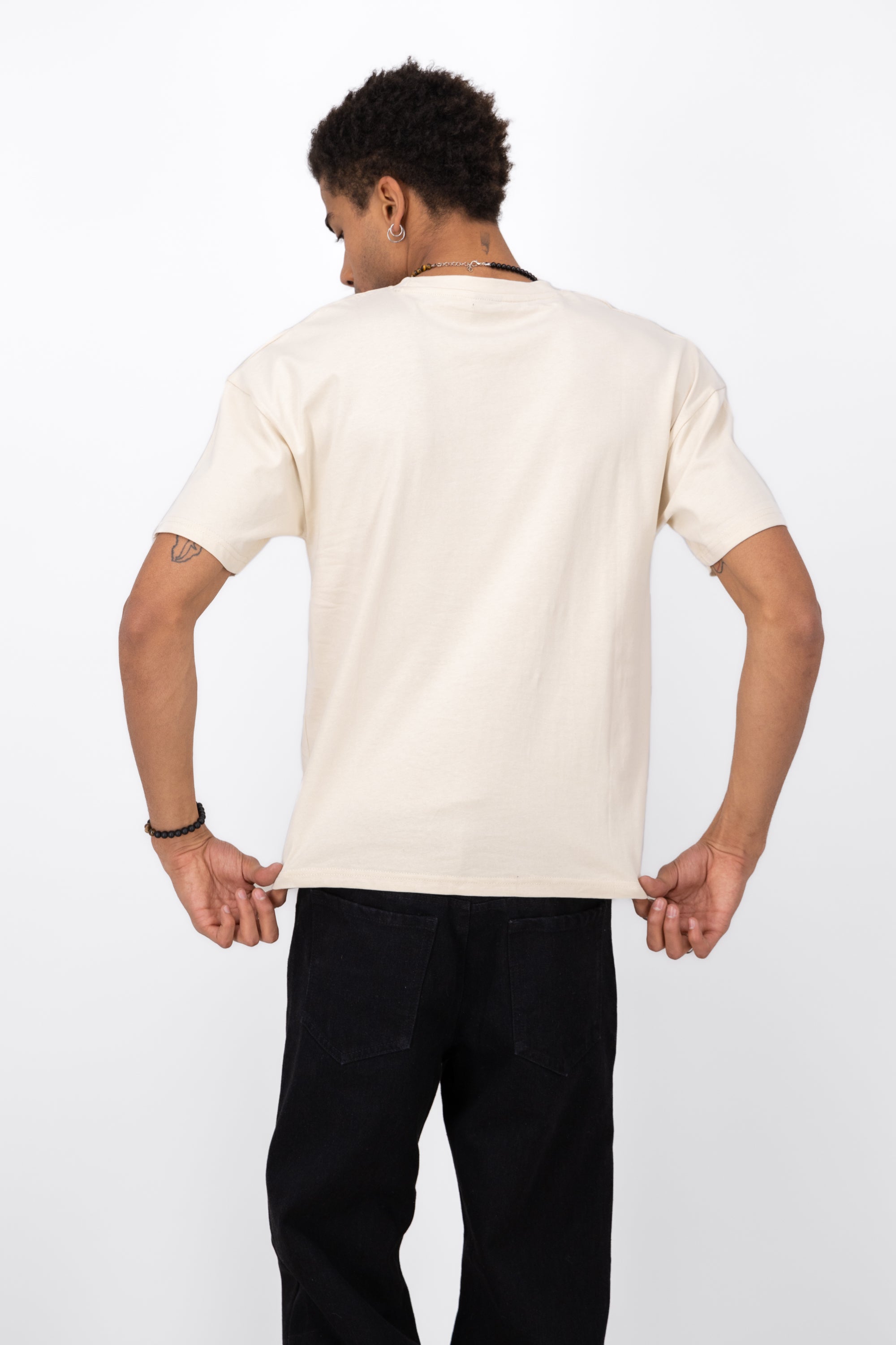 OVERSIZED PLAYERA PROJECT BEIGE