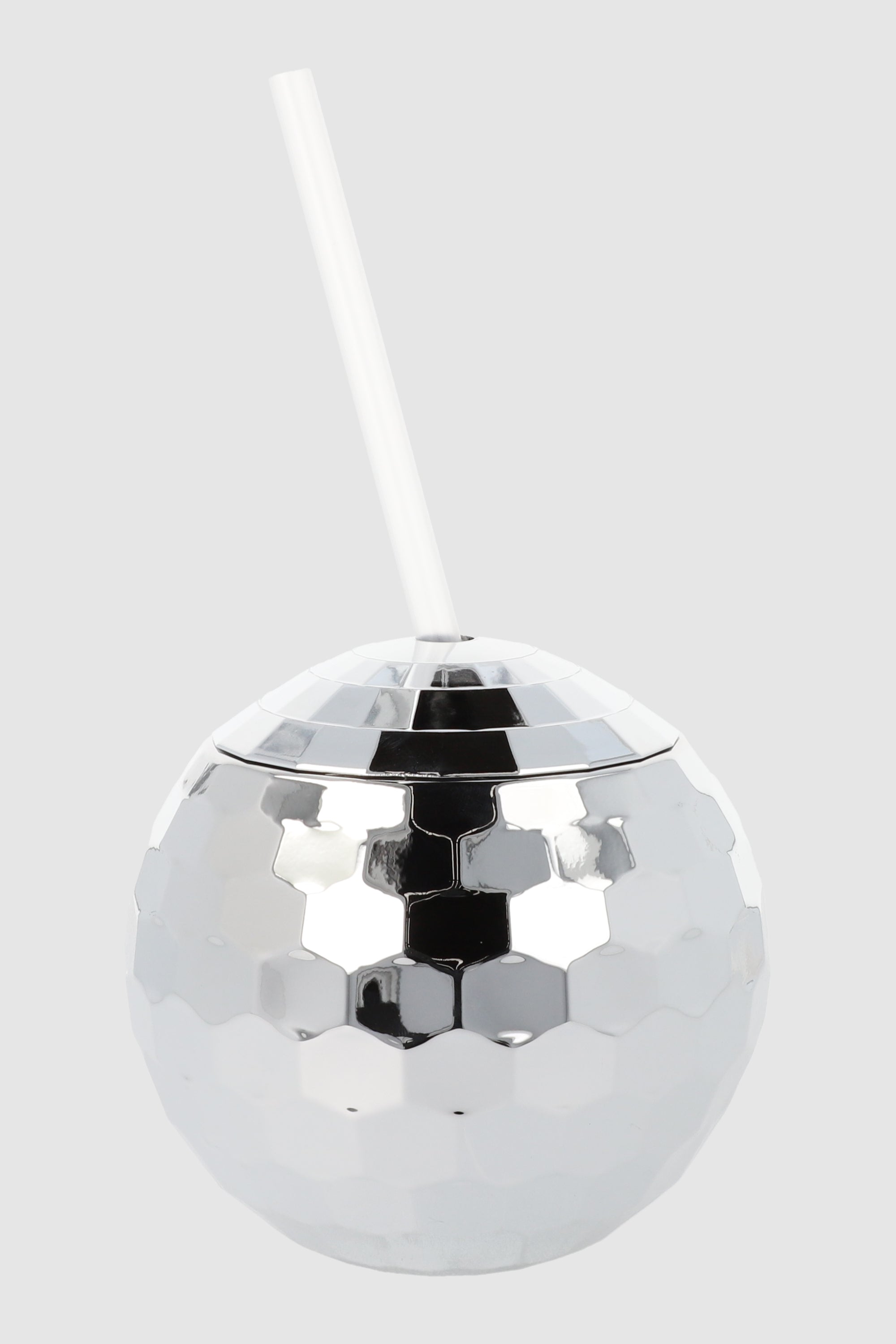 Disco ball bottle SILVER