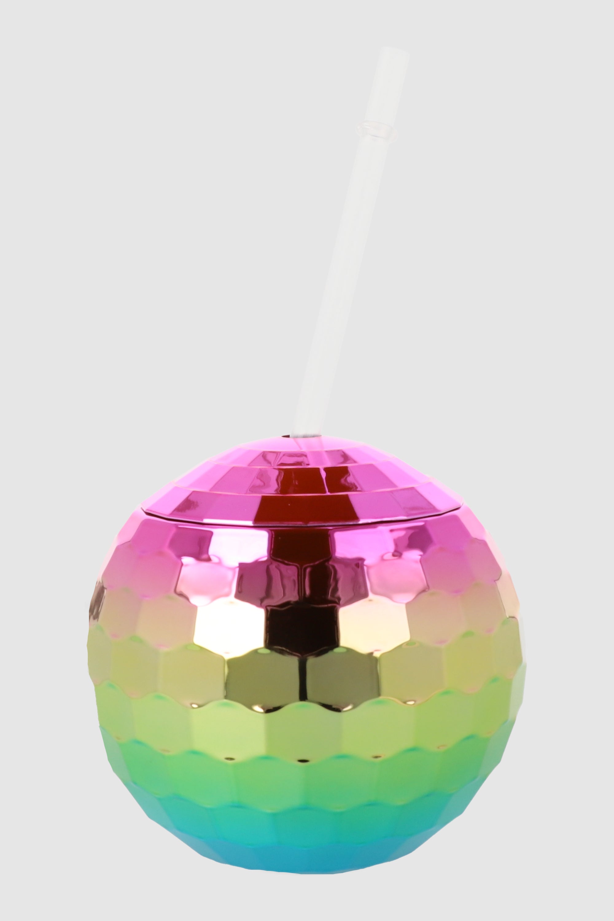 Disco ball bottle MULTICOLORED